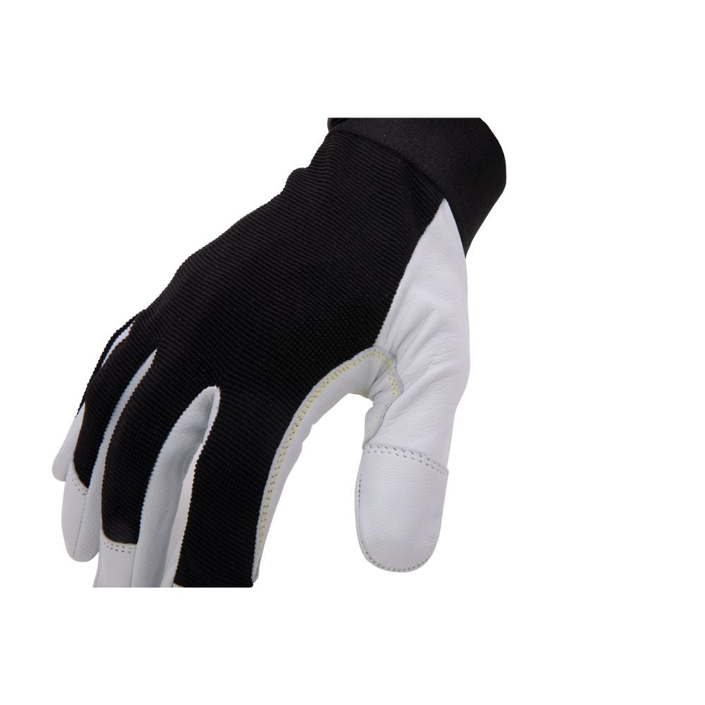 212 Performance LPC5 05 009 Goatskin Leather Palm Cut 5 Fabricator Gloves - Black Work Gloves for Welding, Construction & Heavy Duty Industrial Use