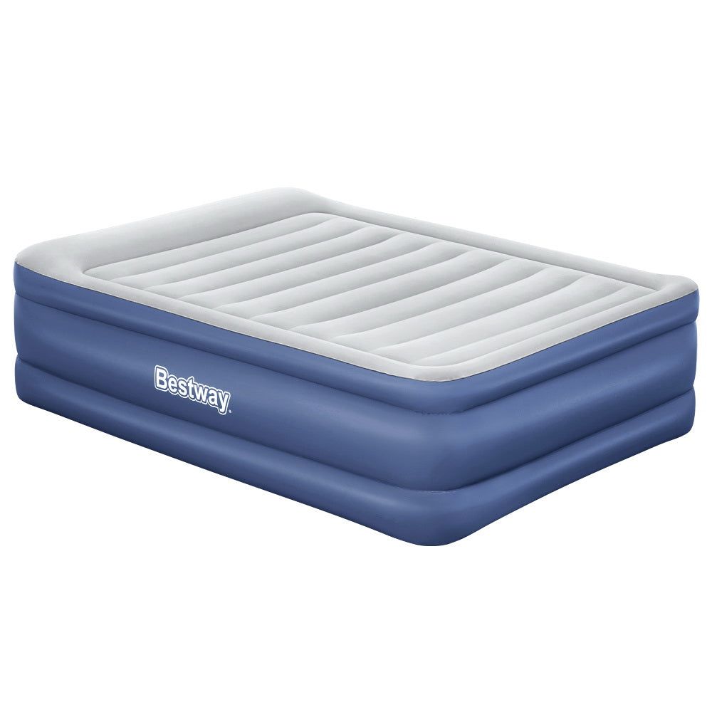 Bestway Queen Air Mattress with TriTech Technology - Inflatable Airbed for Camping, Guest Beds & Home Use