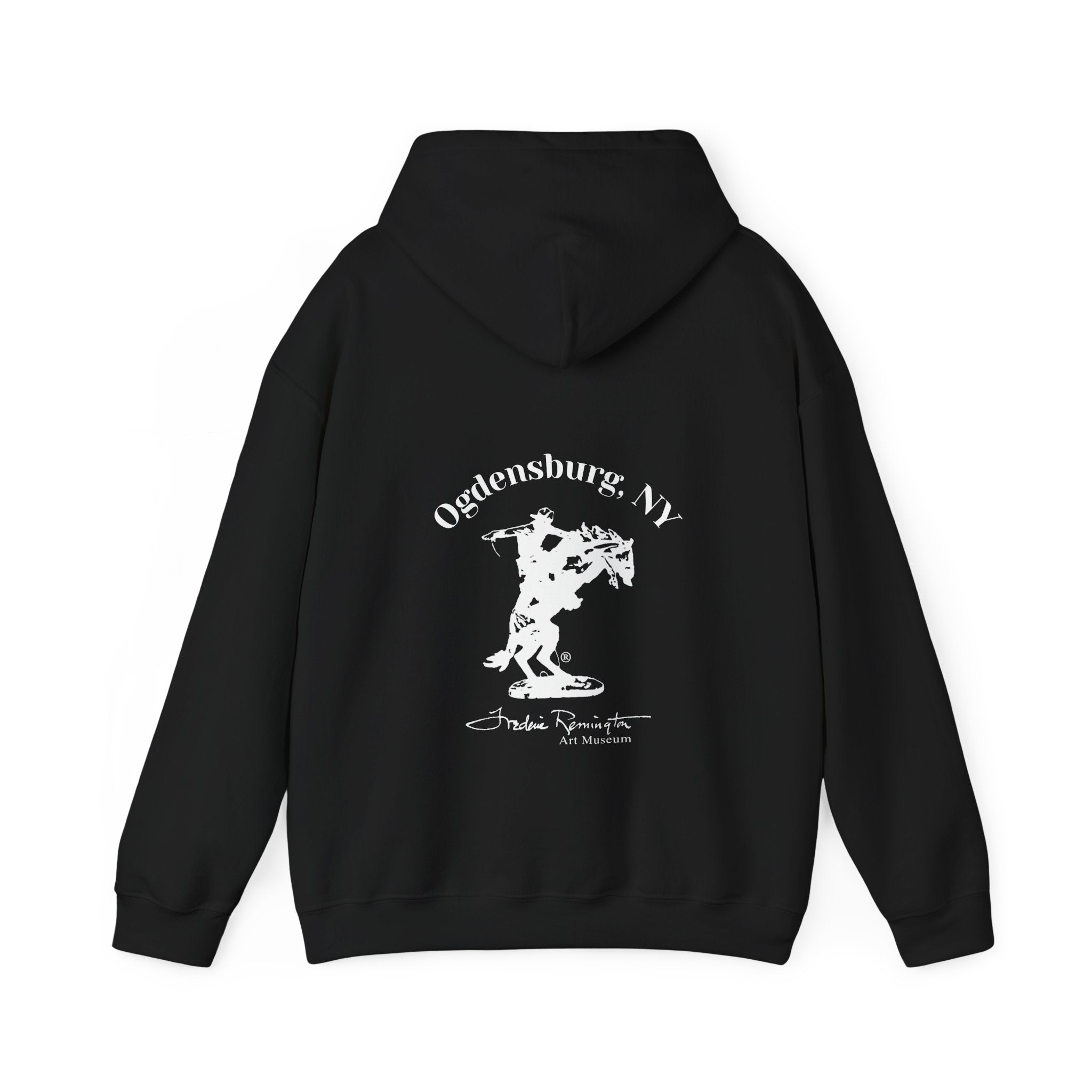 Remington Logo Unisex Heavy Blend Hooded Sweatshirt - Comfortable Pullover Hoodie for Men & Women | Perfect for Casual Wear, Outdoor Activities & Sports