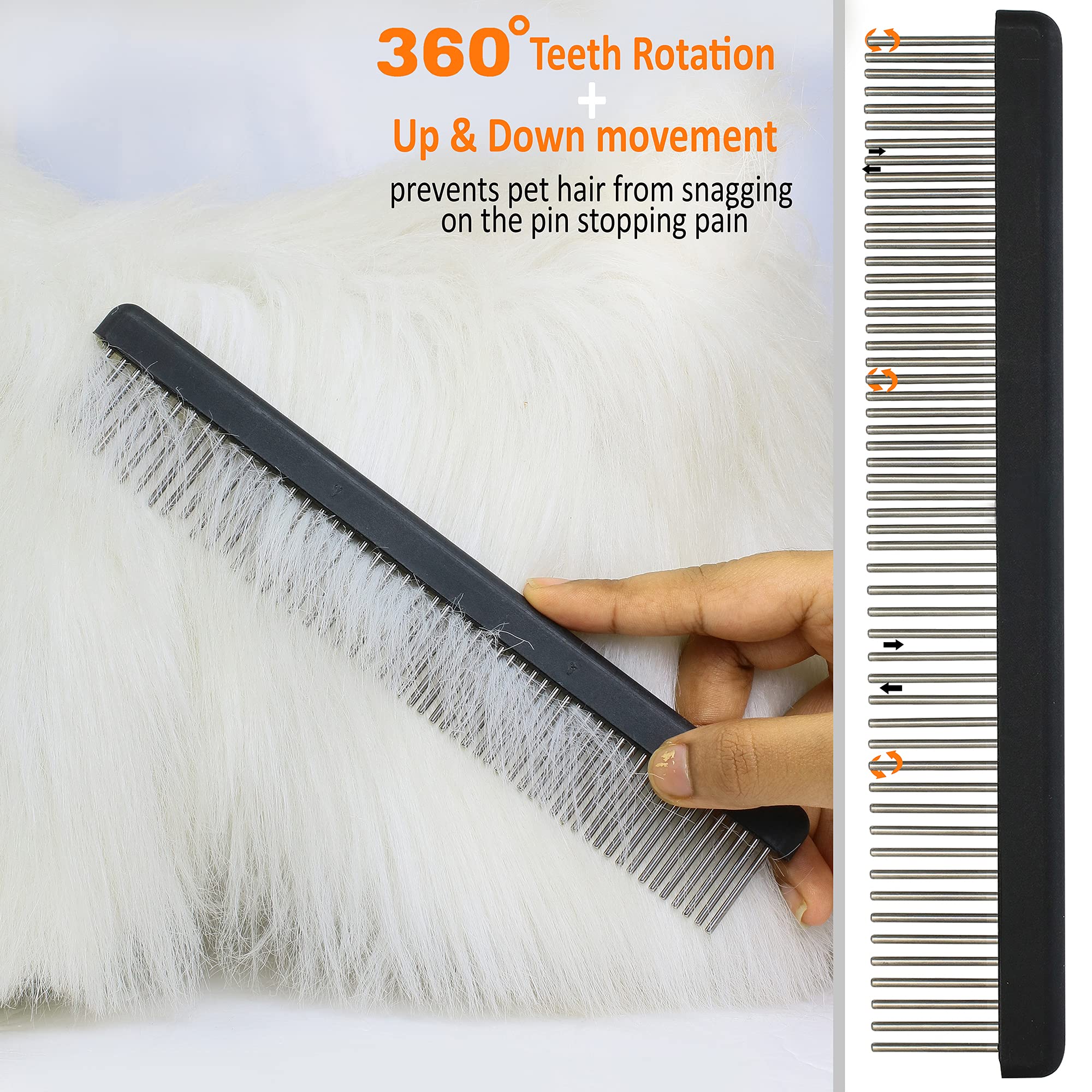 Professional Dog Comb for Large Breeds - 1