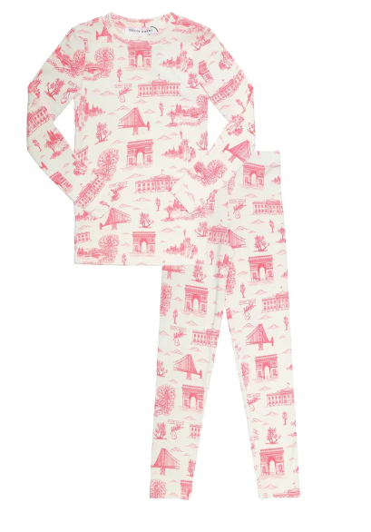 Little Parni Canvas Pajamas for Kids & Teens (18 Months to 16 Years) - Soft & Comfortable Sleepwear for Boys & Girls - Perfect for Bedtime, Lounging & Sleepovers