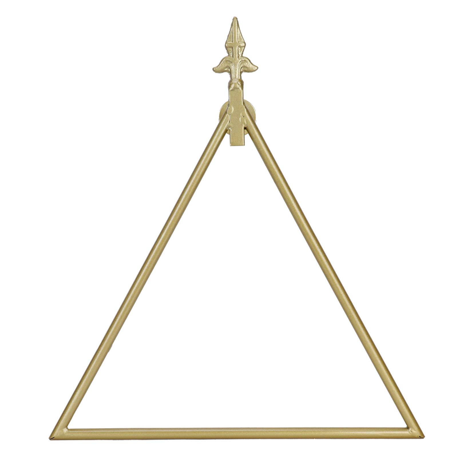 Nordic Minimalist Triangle Towel Rack - Wall Mounted Bathroom Towel Holder for Home, Kitchen & Spa - Durable & Space Saving Design
