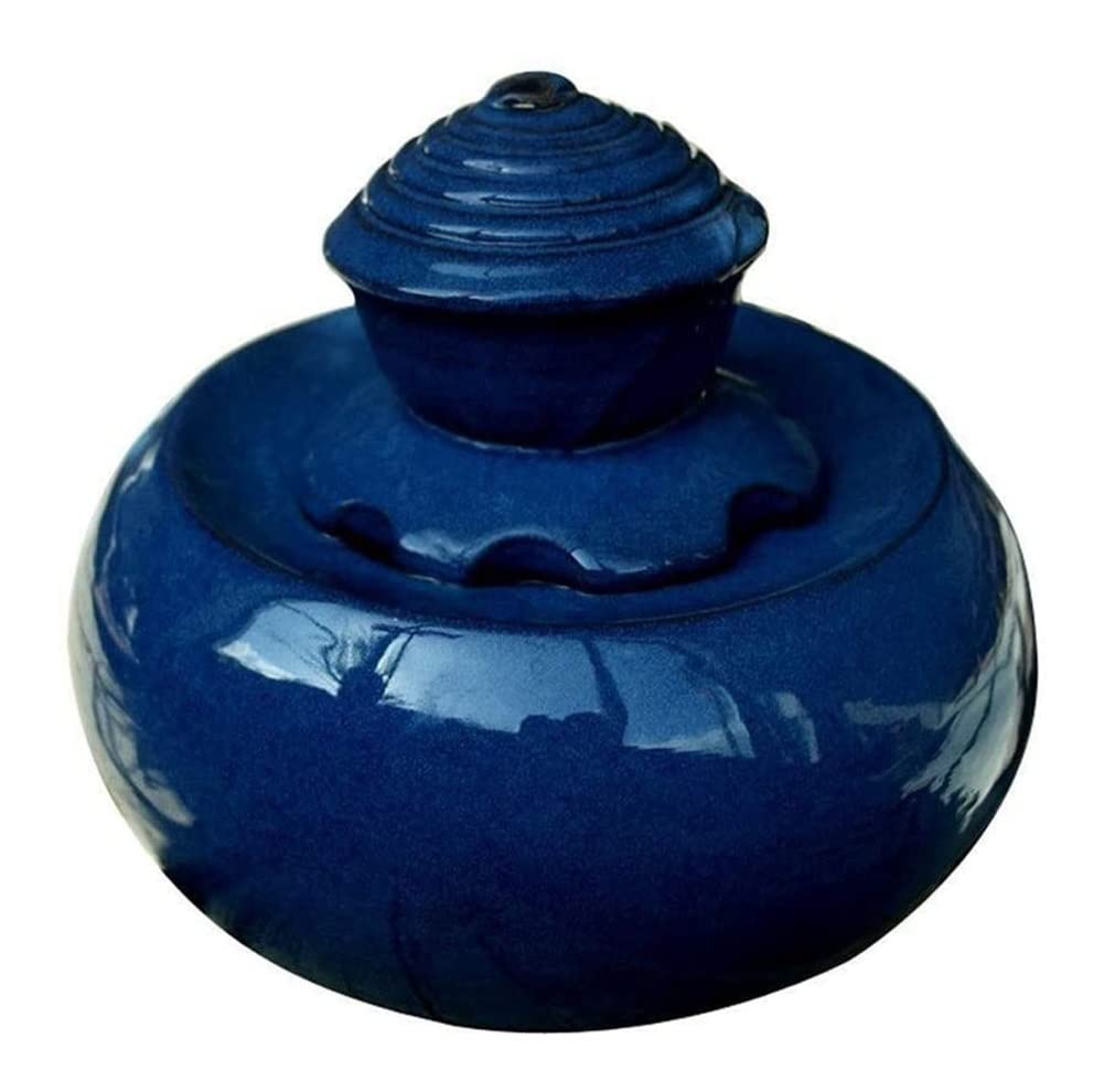 Ceramic Automatic Cat Water Fountain with Silent Pump - Pet Drinking Fountain for Cats & Small Dogs | Indoor Pet Hydration Solution for Home & Office