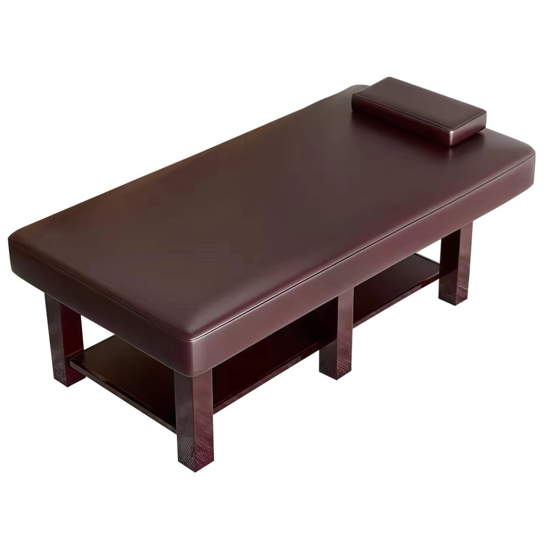 Extra Wide Wooden Massage Table for Professional SPA & Therapy - Portable & Adjustable for Home, Clinic, and Salon Use
