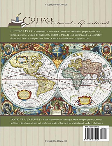 Book of Centuries - Historical Timeline Journal for Homeschooling & Classical Education | Perfect for History Studies, Memory Keeping & Genealogy Research