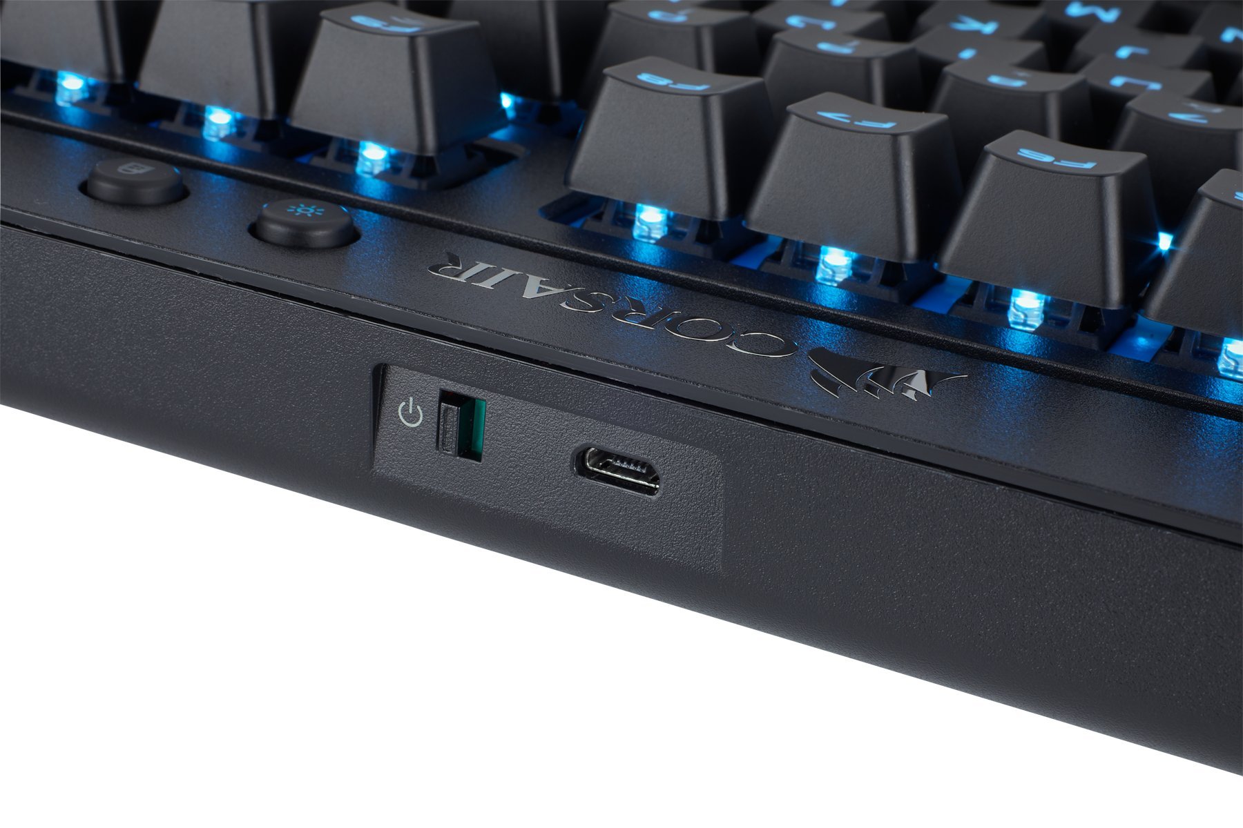 Corsair K63 Wireless Mechanical Gaming Keyboard - Cherry MX Red, Ice Blue LED for PC Gaming