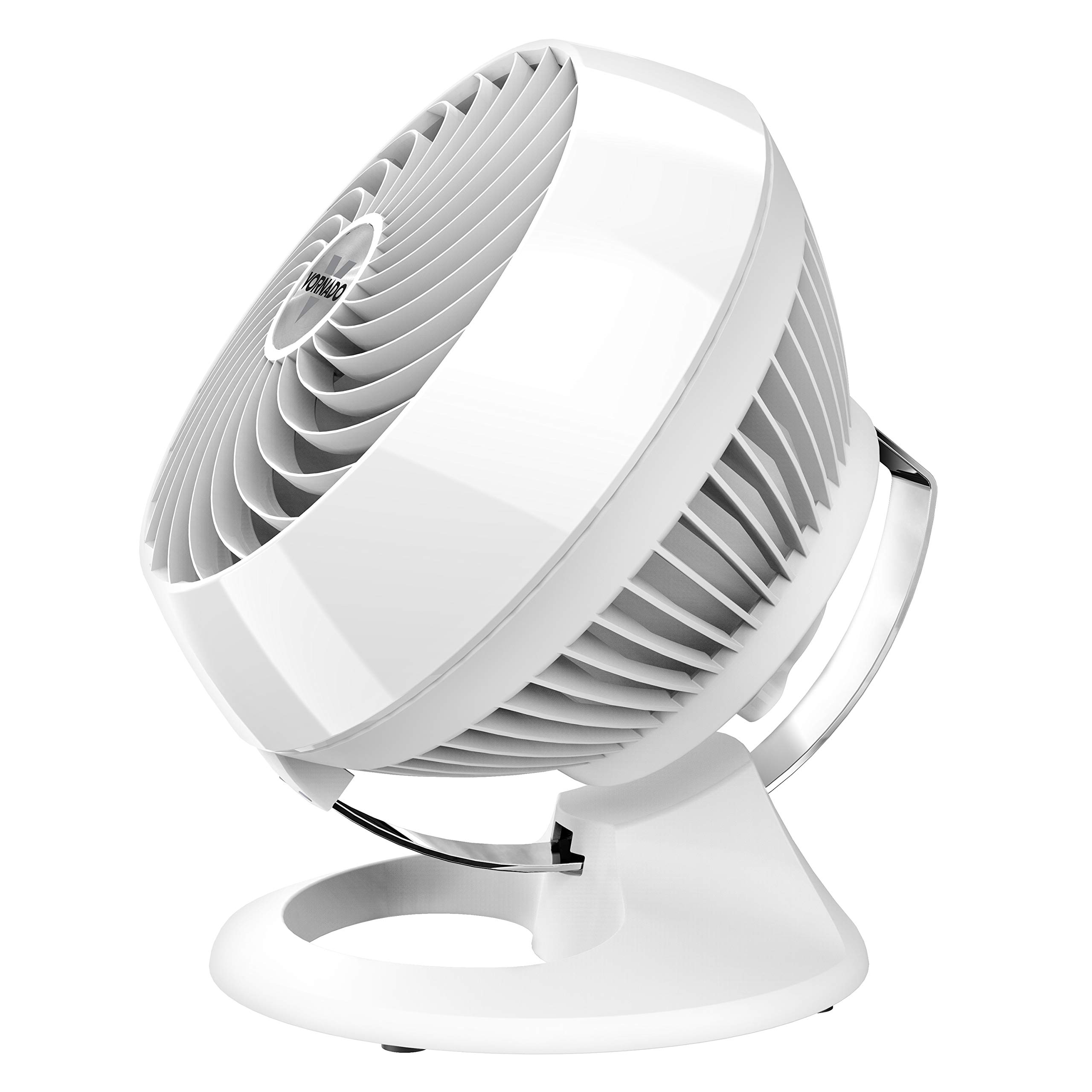 Vornado 630 Mid-Size & CR1-0253-43 460 Small Whole Room Air Circulator Fans - White/Black - Powerful Cooling for Bedroom, Office & Home Use