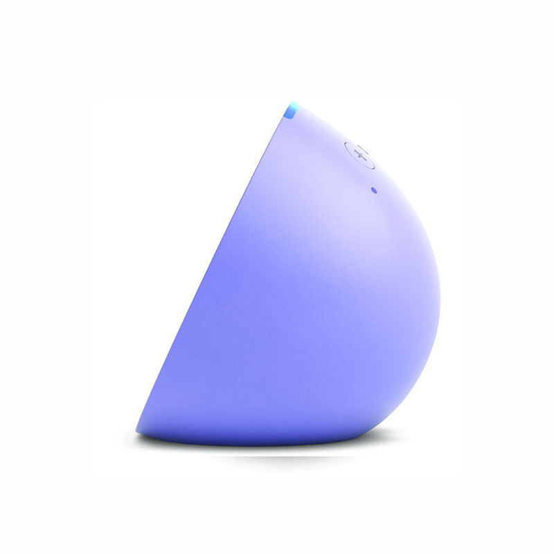 Echo Pop Smart Speaker with Alexa | Lavender Color | Compact Design for Home, Office & Bedroom | Hands-Free Voice Control & Music Streaming