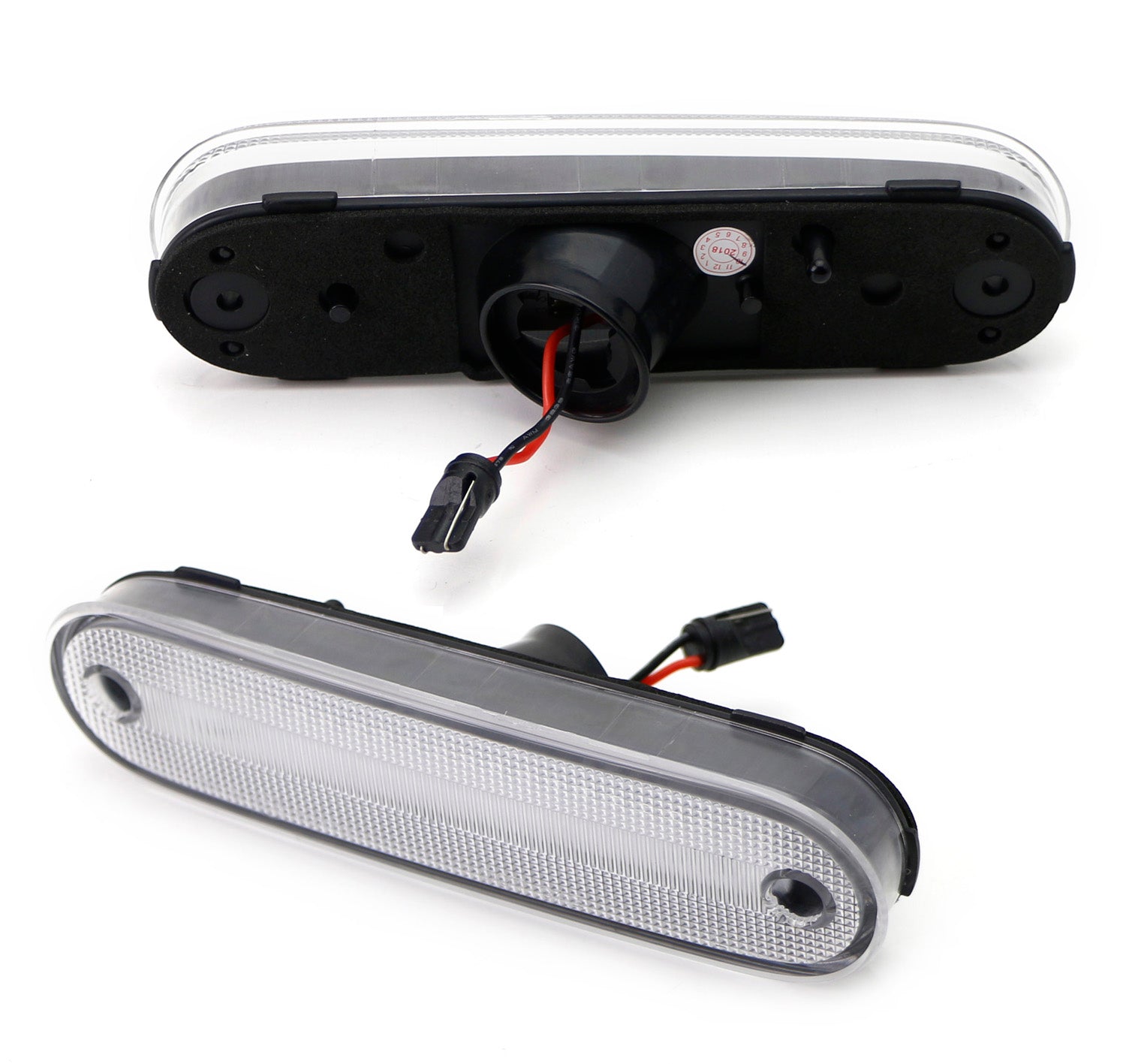 Amber/Red LED Side Marker Lights for 1990-2005 Mazda Miata MX-5 - Clear Lens, Easy Installation - Perfect for Night Driving & Car Customization