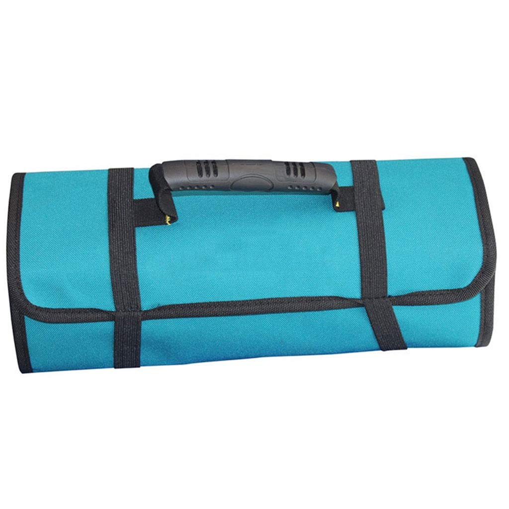 UXZDX CUJUX Heavy Duty Electrician Tool Bag - Waterproof Oxford Cloth Storage Organizer with Multiple Pockets for Hardware, DIY & Construction Tools | Perfect for Electricians, Plumbers & Handymen
