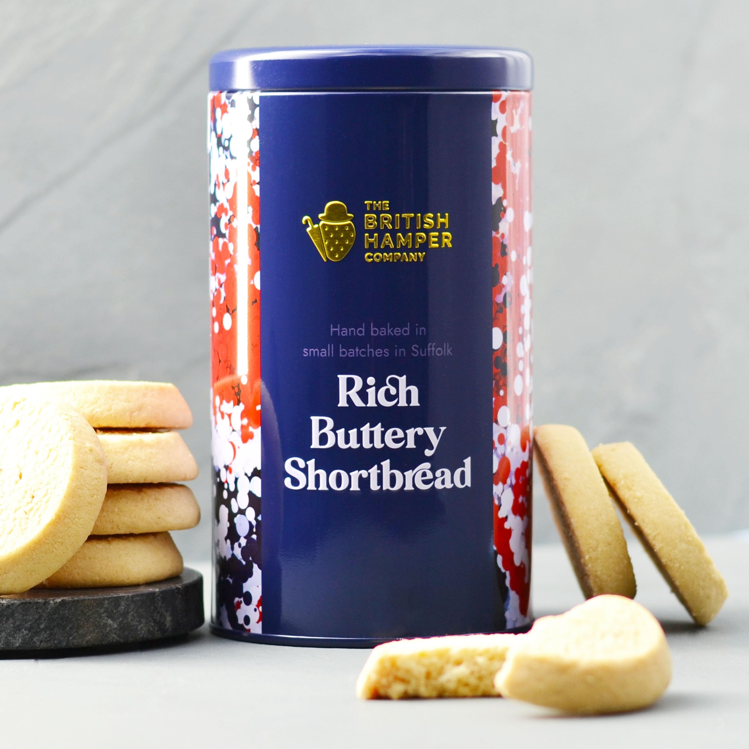 Premium British Food Gift Basket with Gift Card - Gourmet Snacks, Tea & Biscuits - Perfect for Holidays, Birthdays & Corporate Gifts
