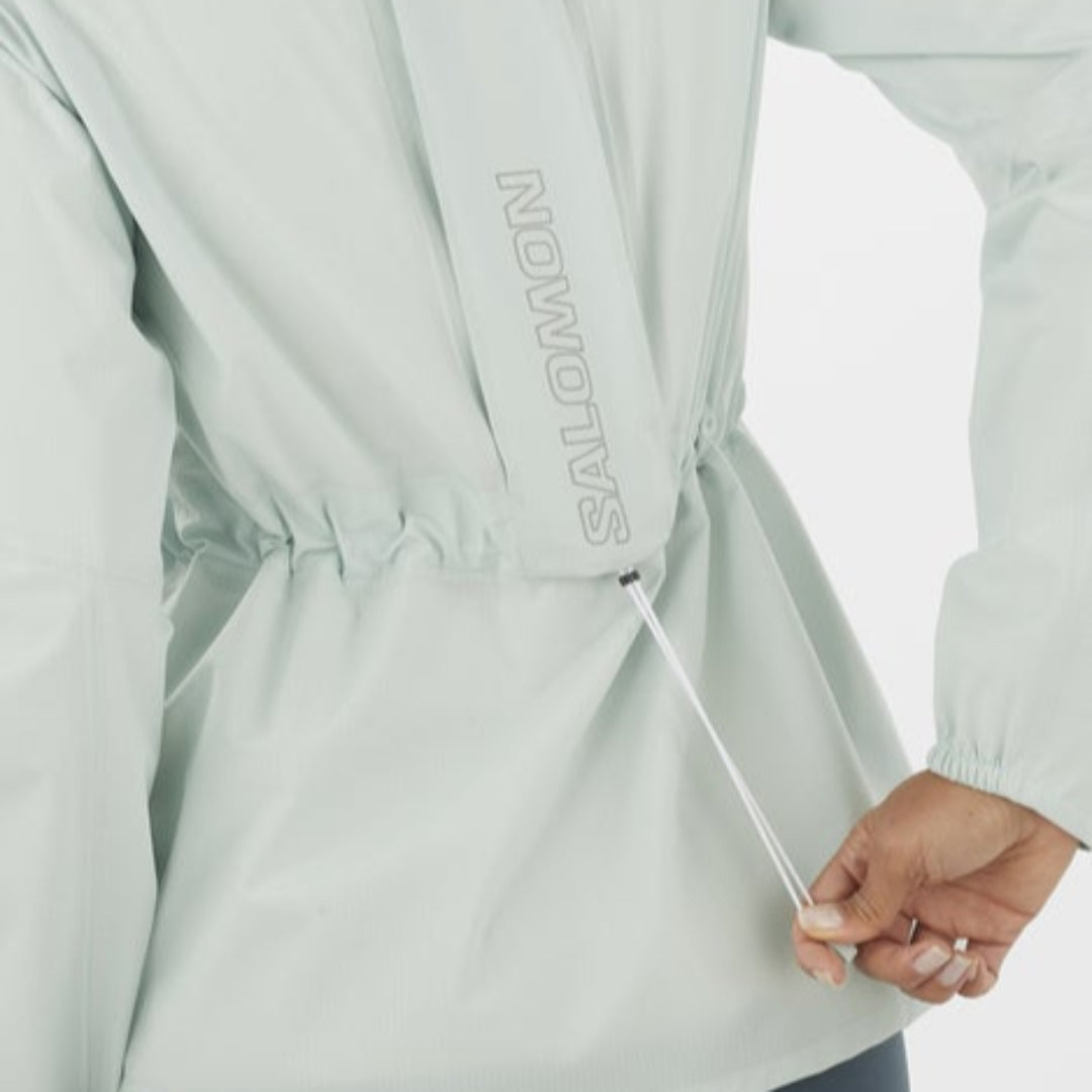 Salomon Women's Bonatti Waterproof Hiking Jacket - Lightweight Windproof Trail Running Coat for Outdoor Adventures
