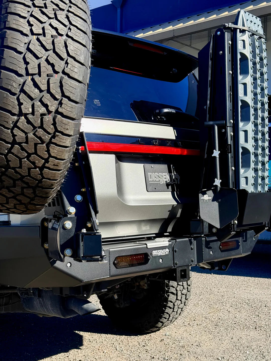 2024+ Lexus GX 550 Off-Road Modular Rear Bumper | Heavy-Duty Steel Construction | Perfect for Overlanding & Trail Adventures