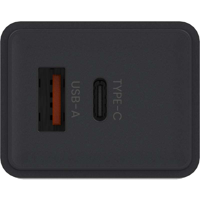 65W GaN Fast Charger with Dual USB-C Ports | PD 3.0 Quick Charge | Compatible with iPhone 15/14, MacBook, Samsung Galaxy | Compact Wall Charger (AU Plug) - Perfect for Travel, Office & Home Use