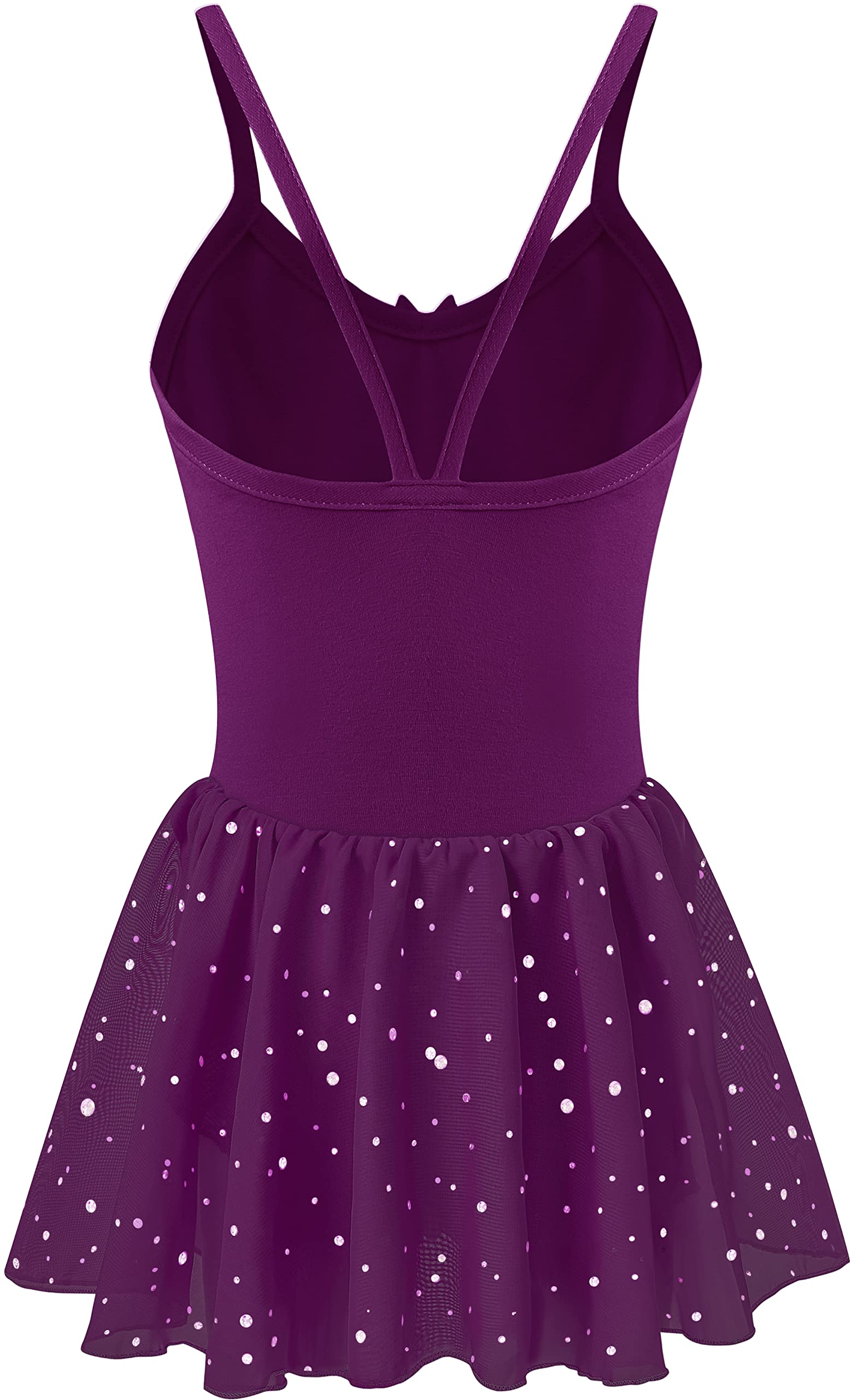 DANSHOW Girls Short Sleeve Ballet Leotard with Tutu Skirt - Kids Dance Costume for Ballet, Gymnastics & Performance - Perfect for Recitals, Competitions & Dance Classes