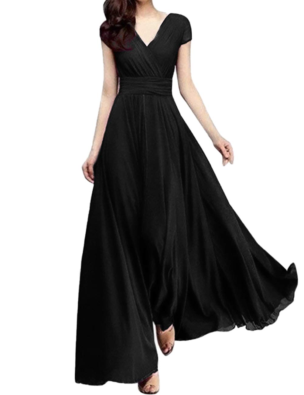 Elegant Chiffon Mother of The Bride Dresses - Long Formal Evening Gown for Wedding, Maternity & Bridesmaid | Perfect for Weddings, Receptions, and Special Occasions