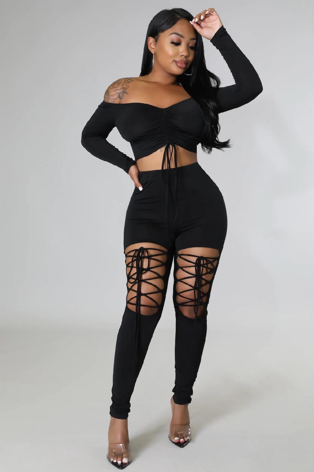 Feels Like Friday Pant Set - Stylish & Comfortable Women's Lounge Wear for Home, Office & Casual Outings