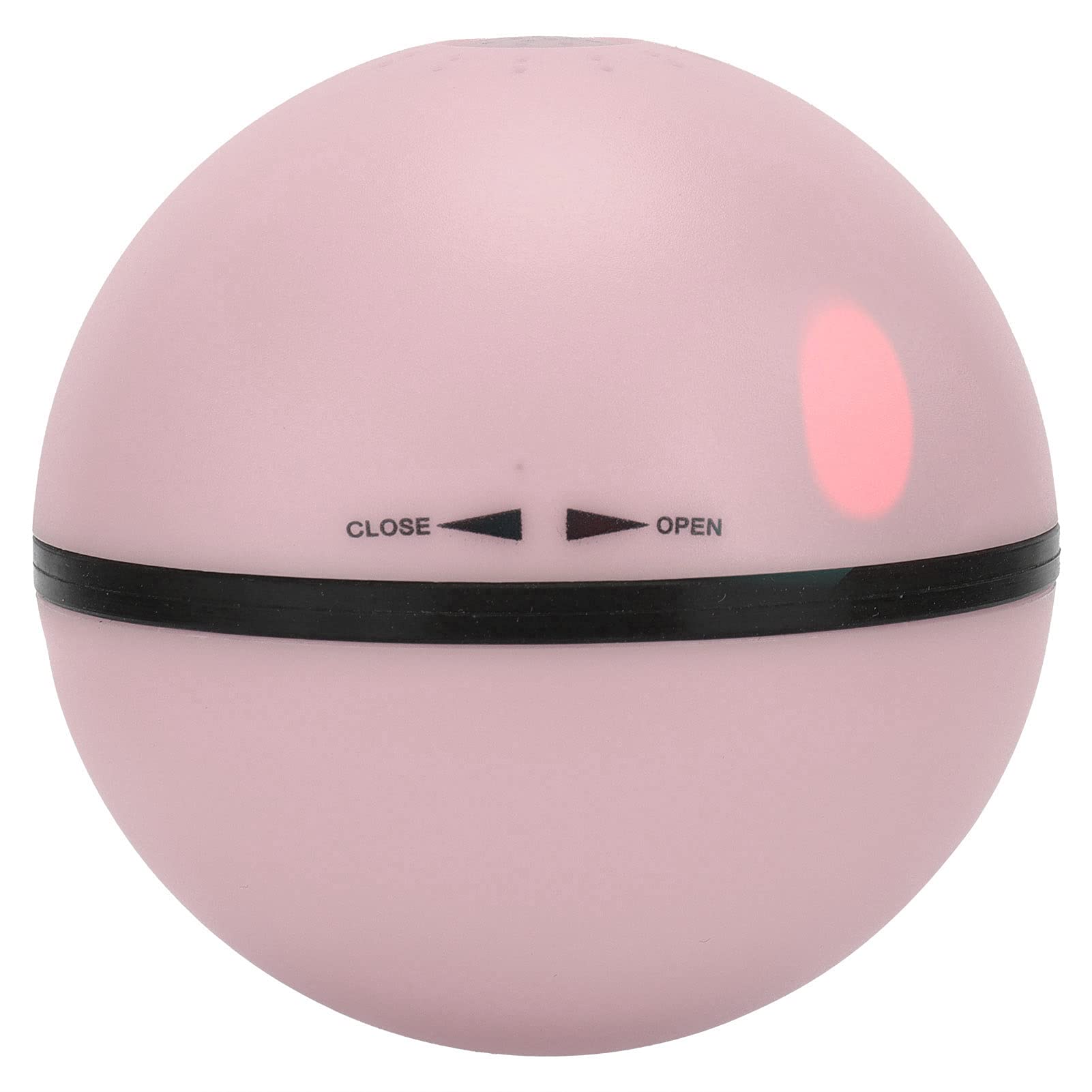 Luminous Sounding Bite-Resistant Automatic Cat Ball Toy - Interactive Smart Cat Toy for Indoor Cats & Kittens - Fun LED Light Up Ball with Noise for Playtime (Pink) - Perfect for Night Play, Exercise & Bonding with Your Feline Friend