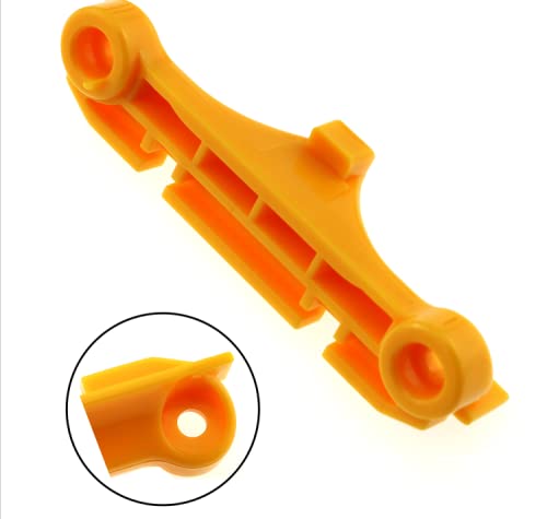 3 Pairs Yellow CPU Fan Retainer Bracket for AM4 AMD Socket - Secure Cooling Fan Support for PC Builds & Gaming Rigs
