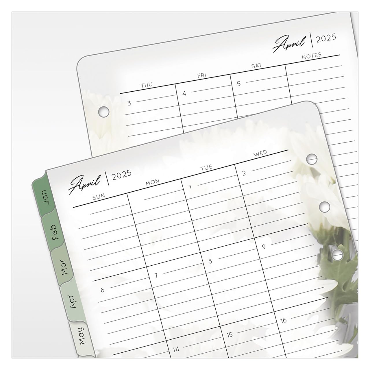 FranklinCovey Compact Two Page Per Day Ring-Bound Planner (April 2025 - March 2026) - Daily Organizer for Productivity & Time Management - Perfect for Professionals, Students & Entrepreneurs