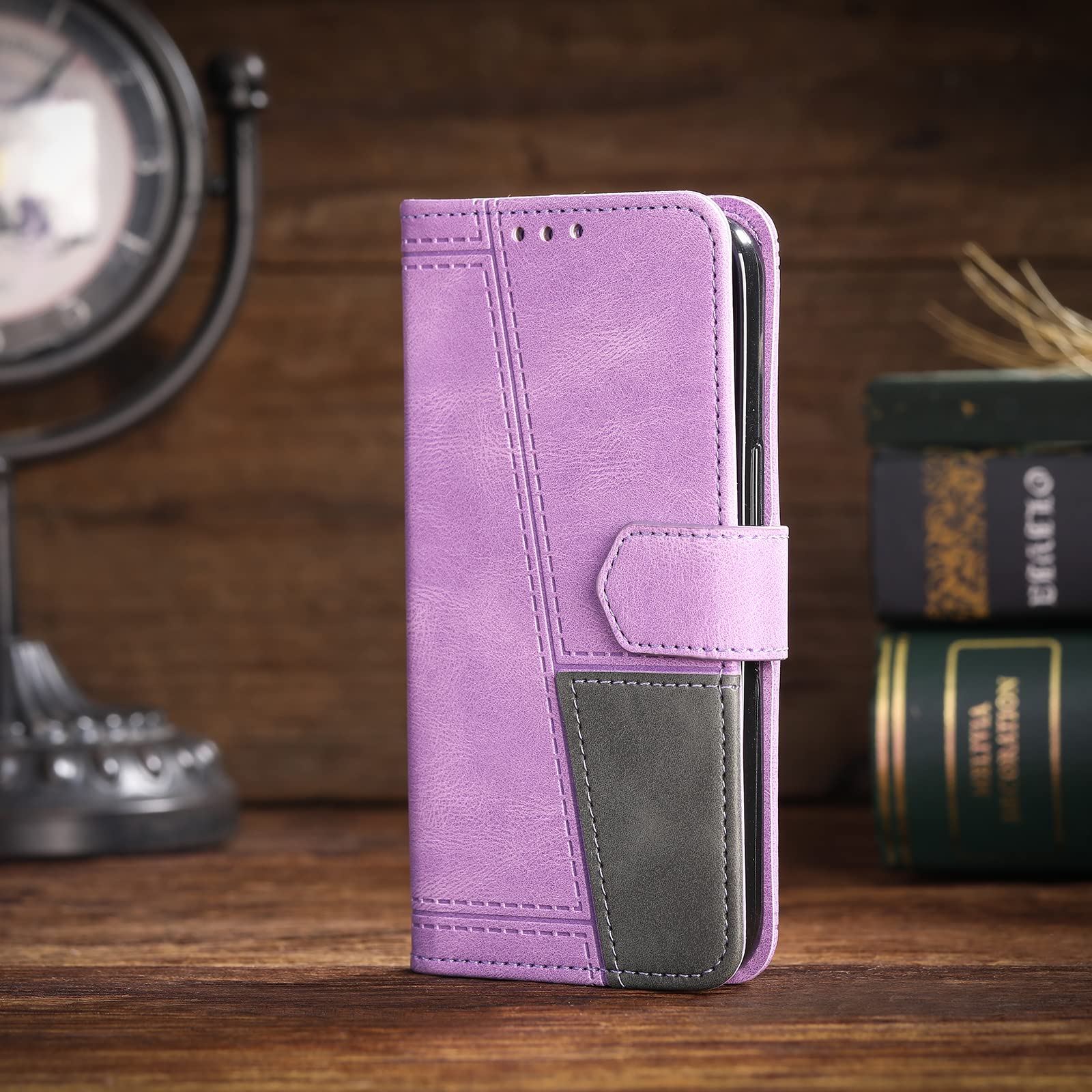 Premium Leather Flip Wallet Case for iPhone 13 Pro Max 6.7