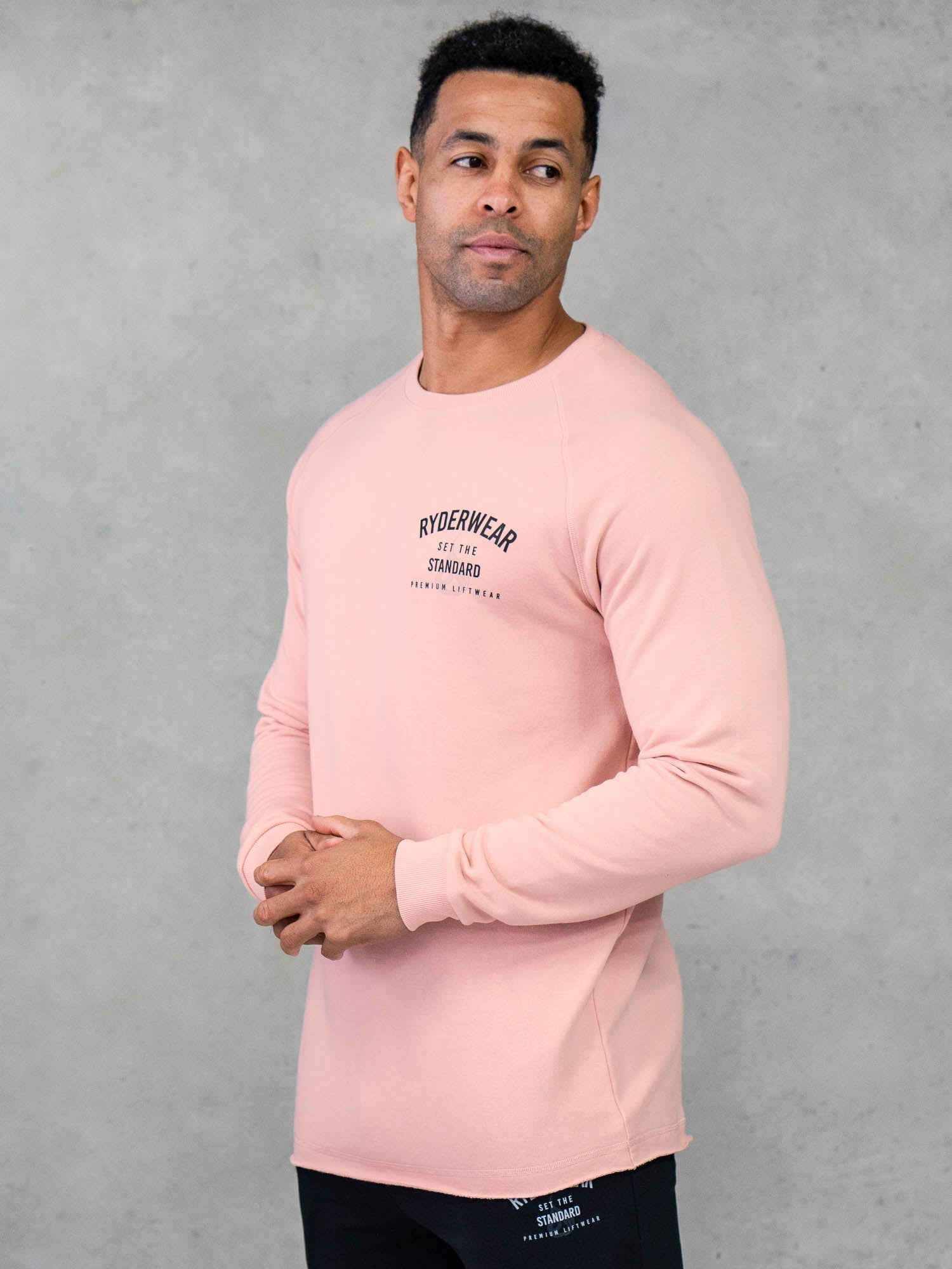 Vintage Faded Pink Crewneck Sweatshirt - Soft Cotton Unisex Pullover for Casual Wear & Street Style