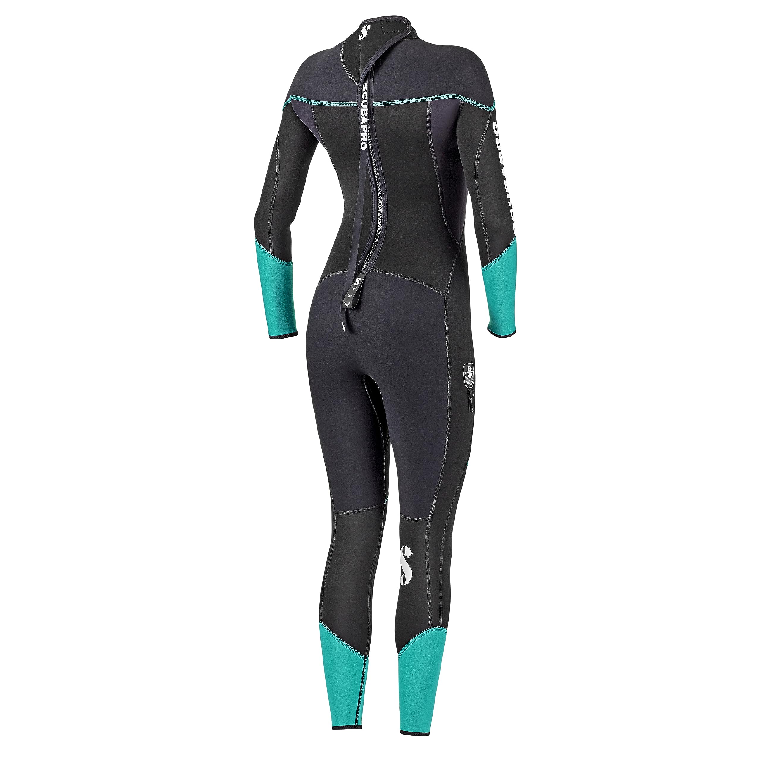 Scubapro Sport Steamer 3mm Back-Zip Women's Wetsuit - Premium Neoprene Diving Suit for Surfing, Snorkeling & Water Sports | Warm & Flexible Full Body Swimsuit