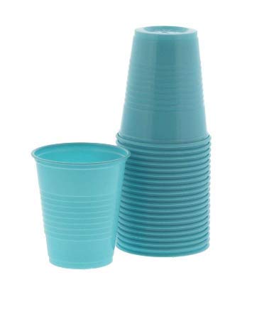 200 Premium Plastic Disposable Dental Cups - Sturdy Medical Grade Drinking Cups for Dentist Office, Clinic & Home Use - Oral Rinse, Mouthwash & Water Cups (BPA-Free)