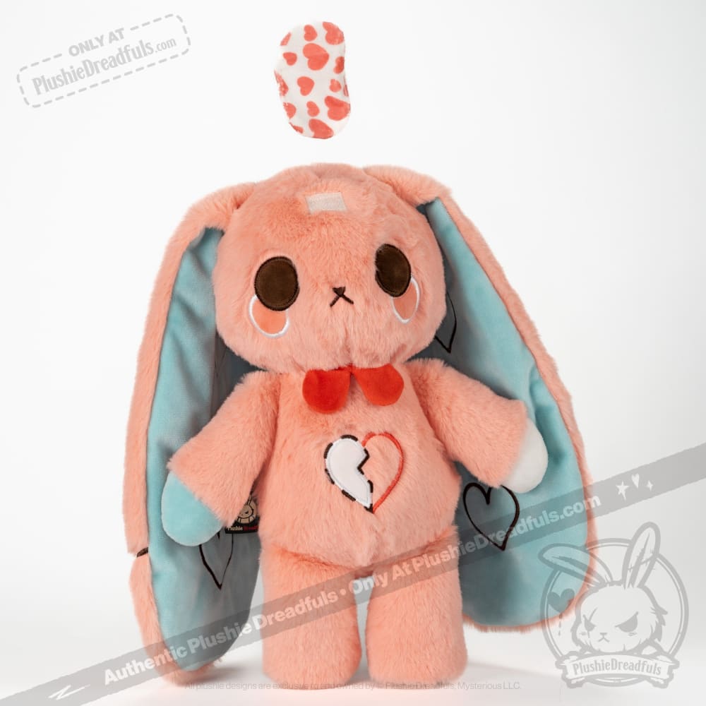 Plushie Dreadfuls Anemia Rabbit - Soft Stuffed Animal Toy for Kids, Cute Bunny Plushie for Collectors & Gifts | Perfect for Bedroom Decor, Anxiety Relief & Cuddling