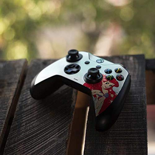 Official Disney Ariel Sparkles Gaming Skin for Xbox One X Controller - Custom Decal Sticker for Enhanced Grip & Protection - Perfect for Gamers, Collectors & Disney Fans