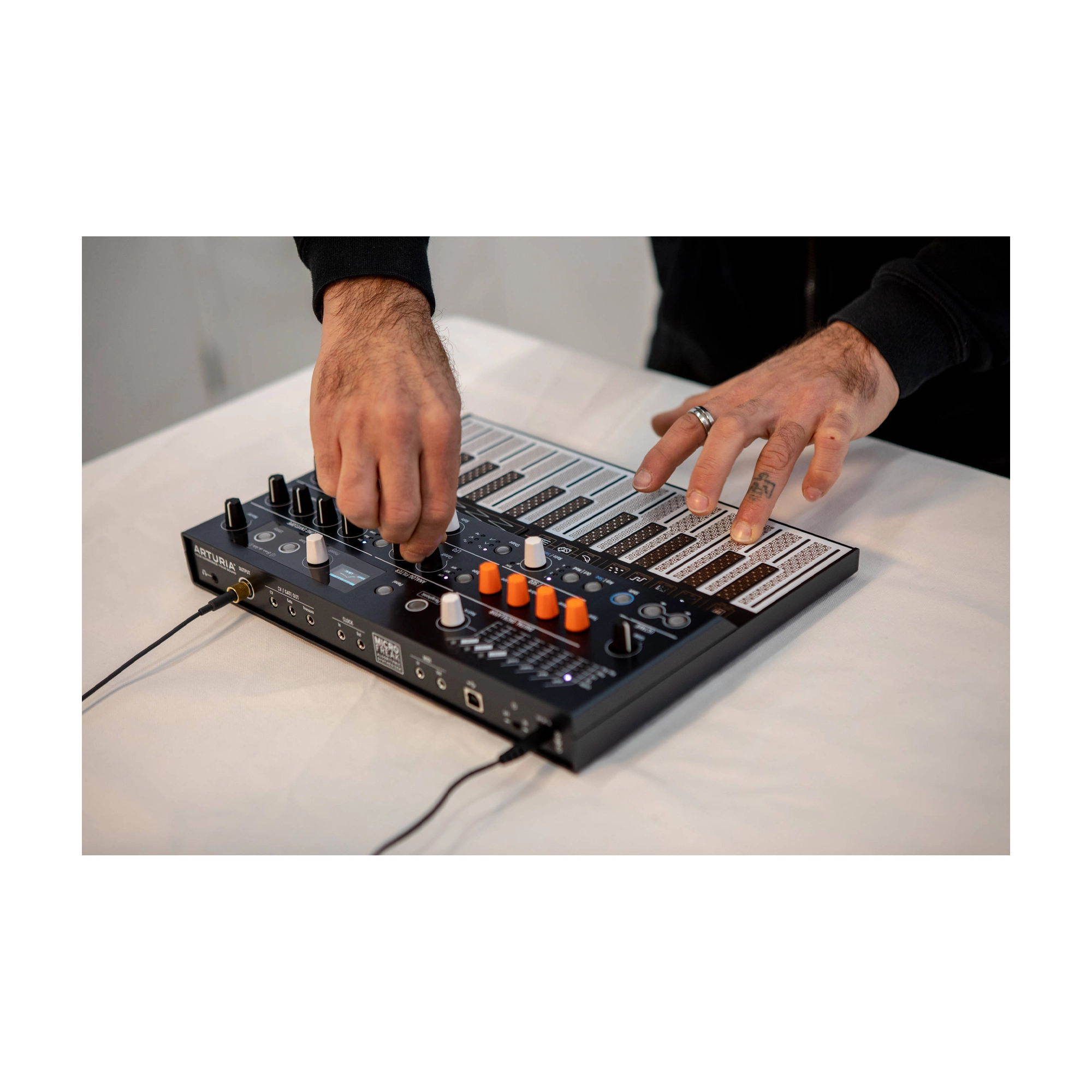 Arturia MicroFreak Hybrid Synthesizer - Digital & Analog Keyboard for Music Production, Live Performance & Studio Recording | Perfect for Electronic Music Producers & Sound Designers