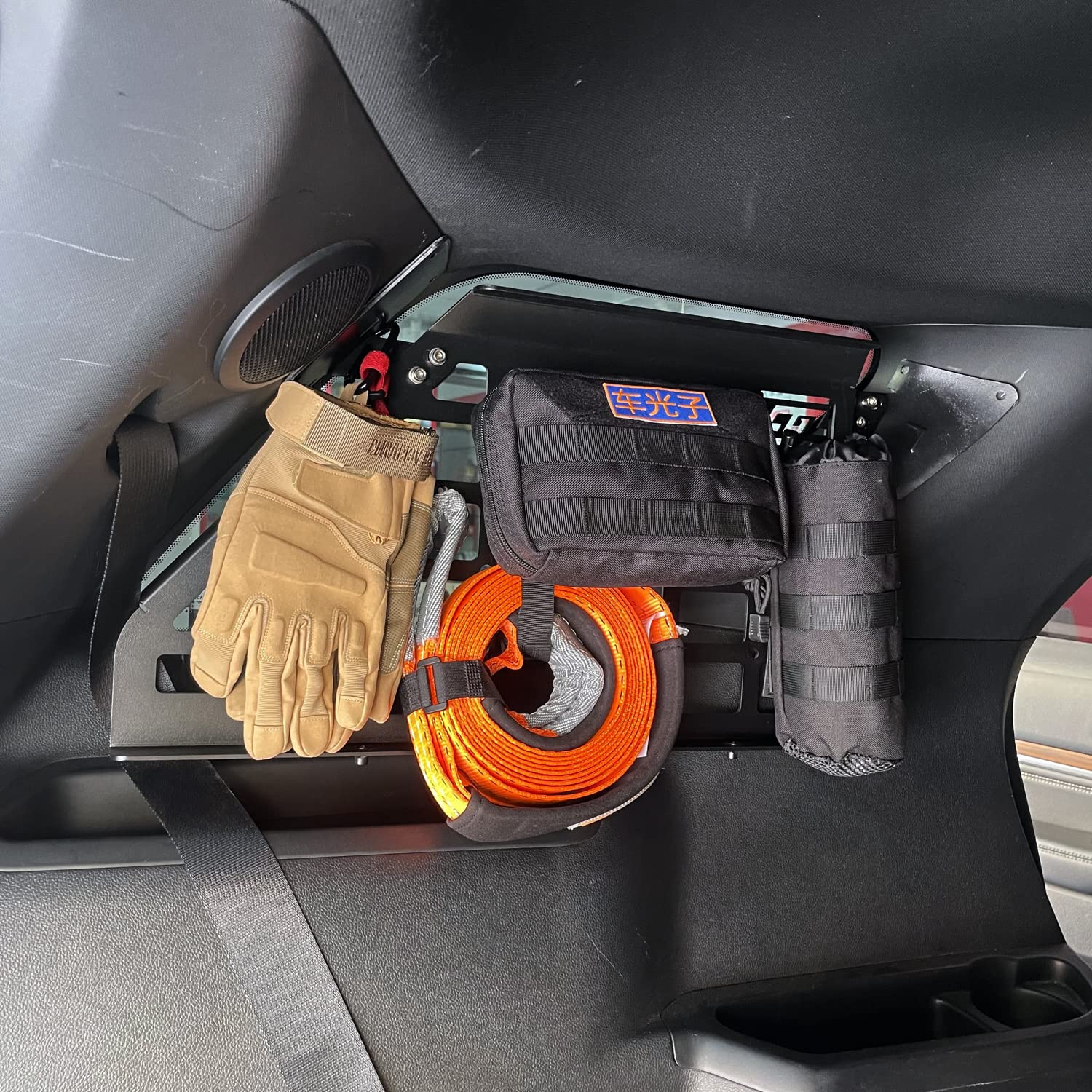 2011-2019 Ford Explorer Modular MOLLE Panel Storage System - Aluminum Alloy Trunk Organizer & Interior Luggage Carrier (Side Panels) | Perfect for Road Trips, Camping Gear & Off-Road Adventure Accessories