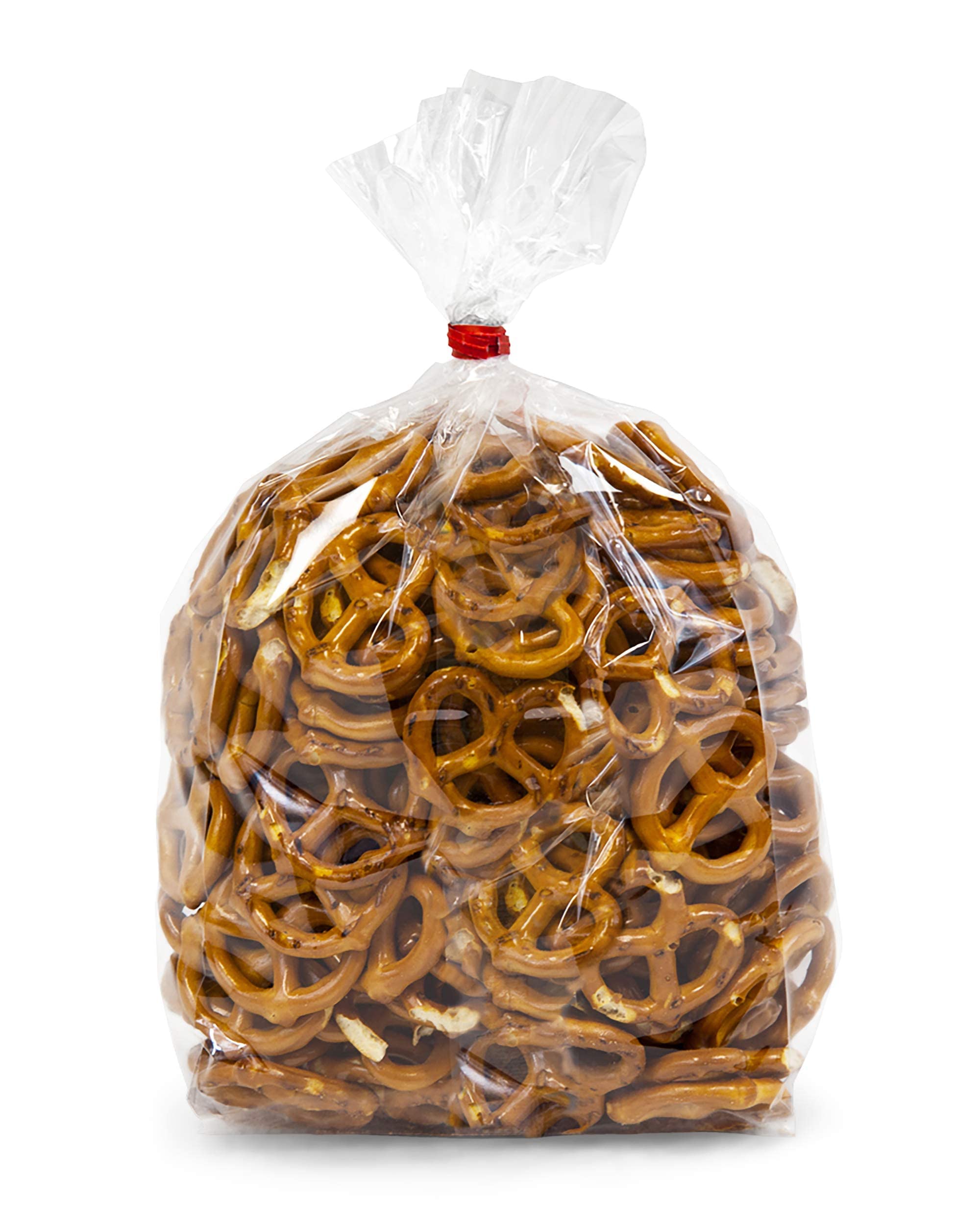 APQ Pack of 50 Clear 8x4x15 Gusseted Polyethylene Bags - 1 Mil Ultra Thin Side Gusset Bags for Packing, Storage, Food Service & Industrial Use - Perfect for Bakery Items, Coffee Beans, Nuts & Small Retail Products