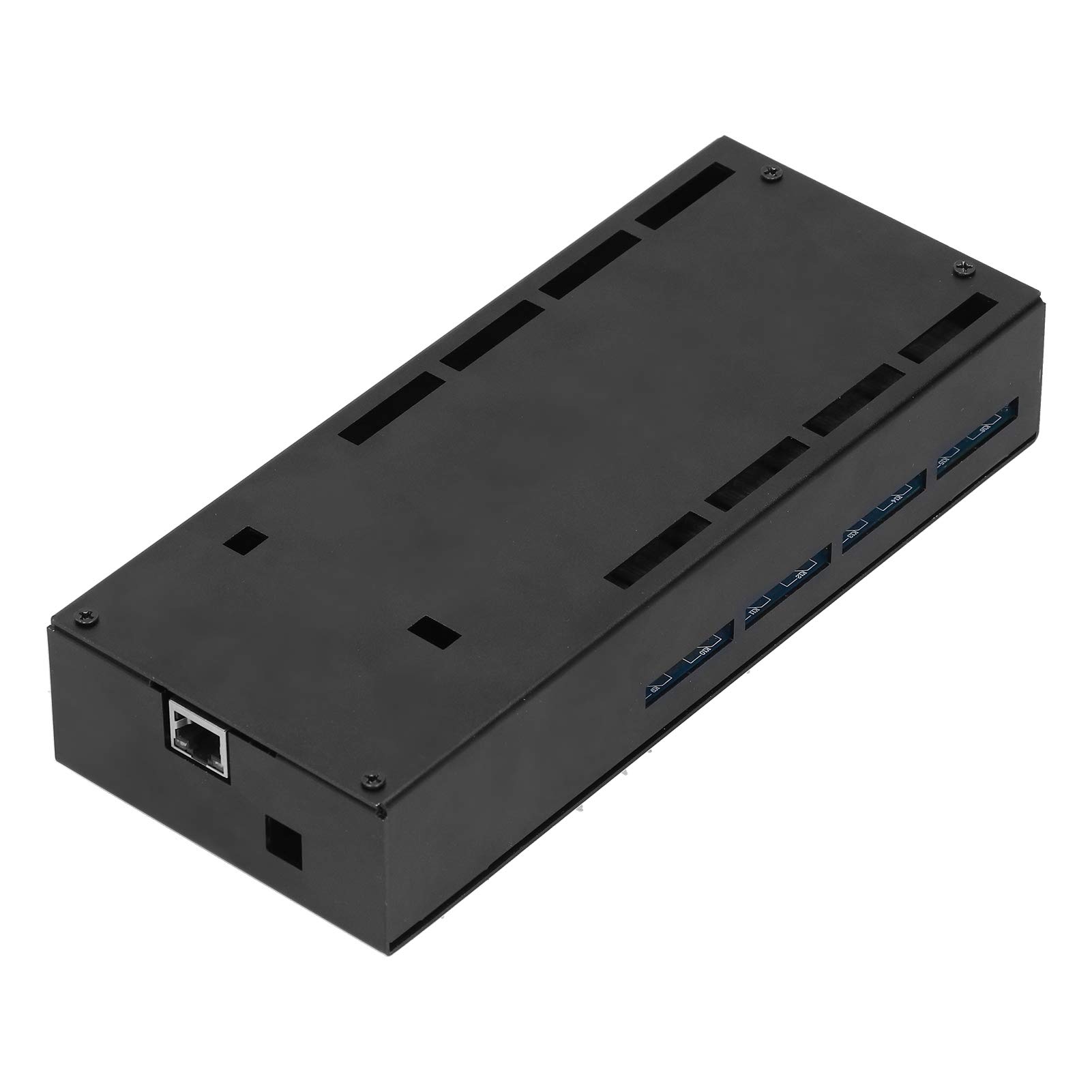 Relay Enclosure Case & Power Amplifier Chassis - Durable Metal Housing with Screws for Computer & Electronics | Perfect for DIY Projects, Home Theater Systems & Audio Equipment Protection