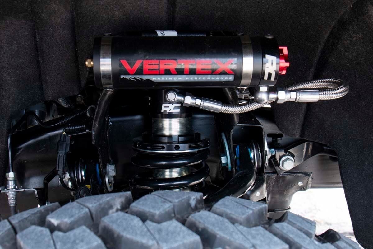 2007-2018 GMC Sierra Chevrolet Silverado 1500 2WD/4WD Adjustable Front Coilovers - 689001 - Perfect for Off-Roading & Performance Upgrades