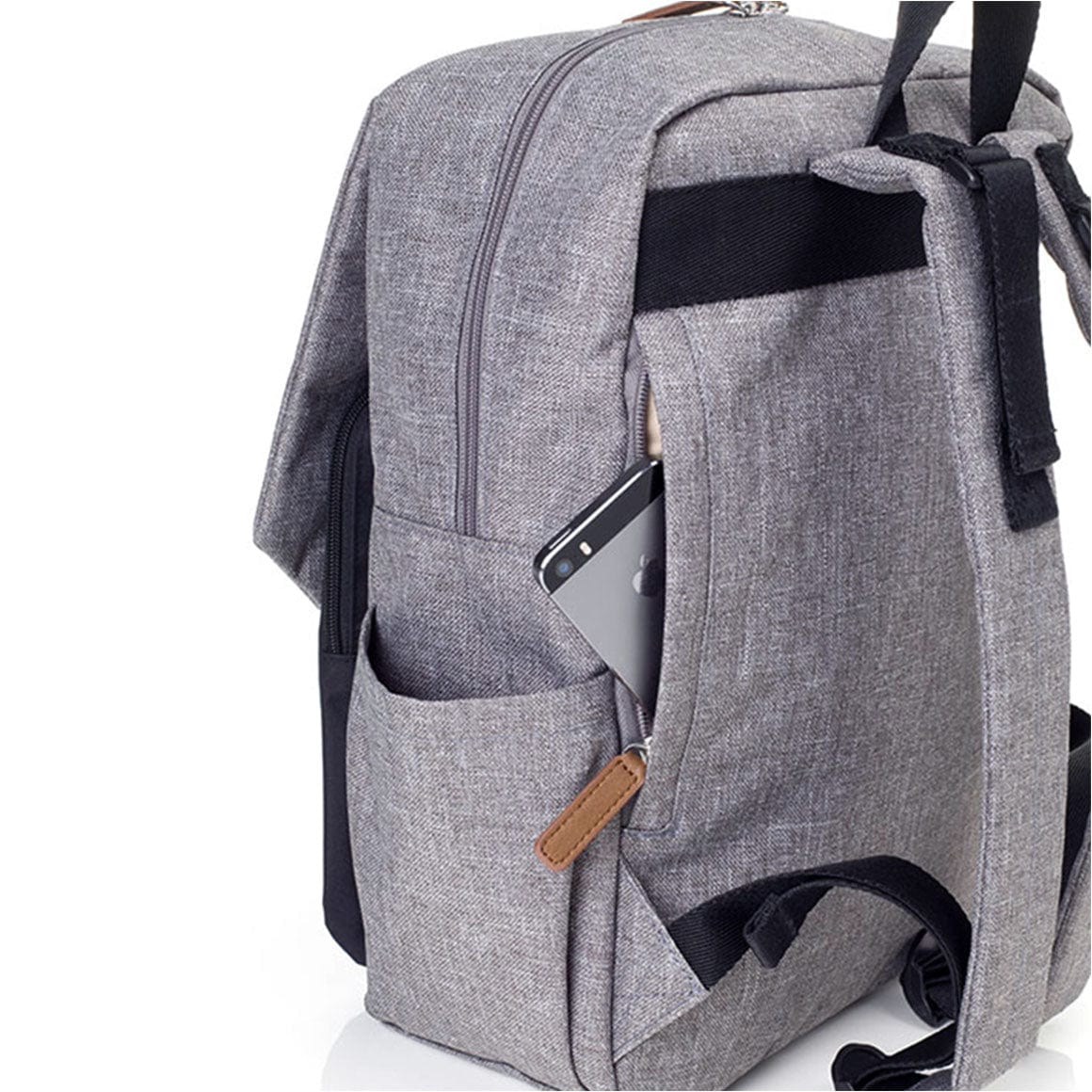 Babymel George Eco-Friendly Diaper Bag for Moms - Waterproof & Stylish Baby Essentials Organizer - Perfect for Travel, Daycare & On-the-Go Parenting