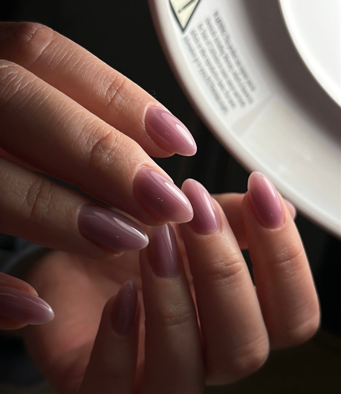Nail Thoughts NTB 01 Berry Base - Long-Lasting Nail Polish Base Coat for Gel & Acrylic Nails | Perfect for Manicures, Nail Art & Salon Use