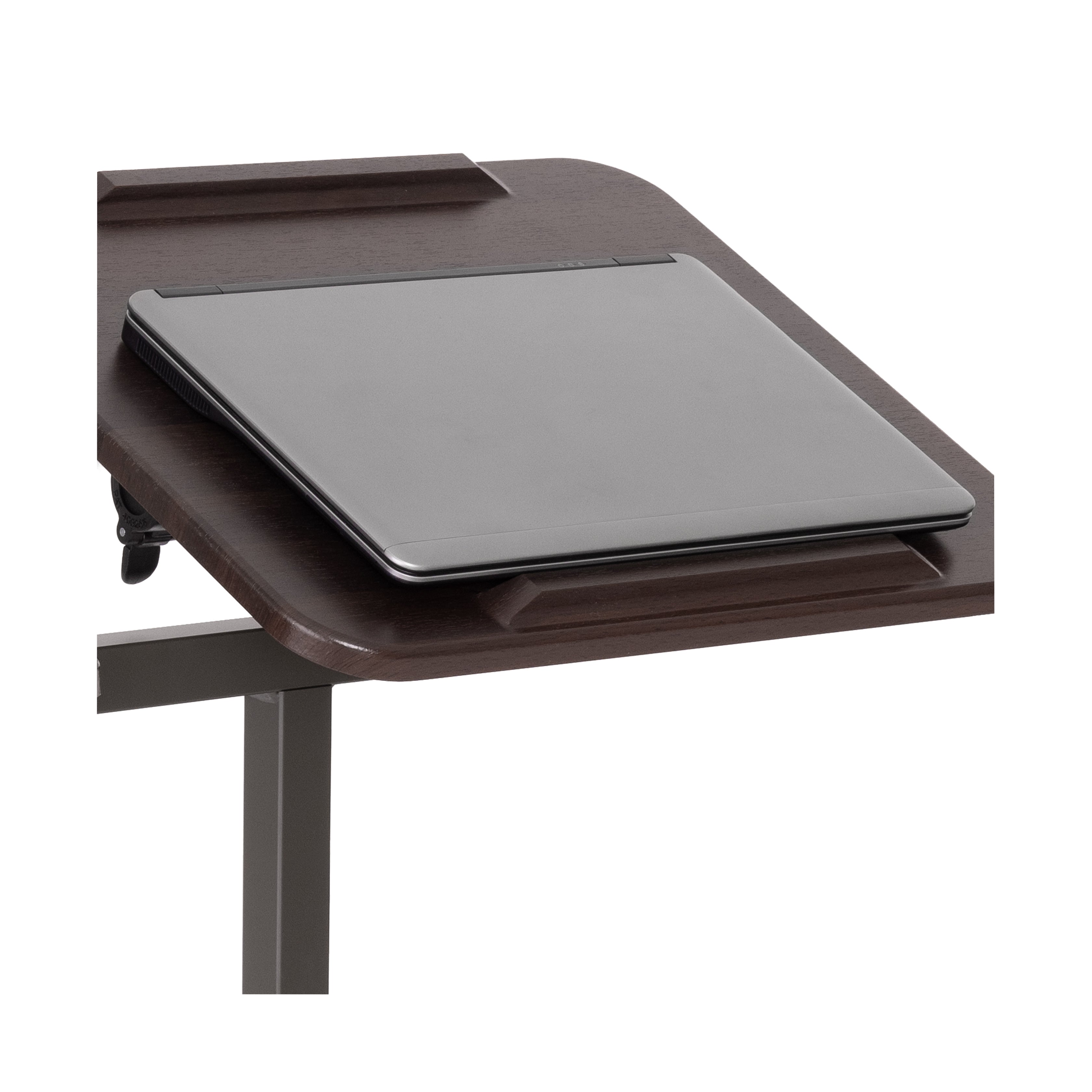 airLIFT® Tilting Mobile Desk Cart - Adjustable Height Rolling Workstation for Office, Home & Classroom - Perfect for Standing Desks, Computer Work & Study