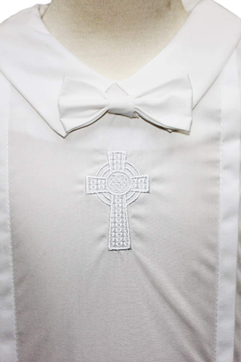 Baby Boy Baptism Outfits - Christening Cotton Onesie Set for Infants | Perfect for Church Ceremonies, Christenings & Special Occasions