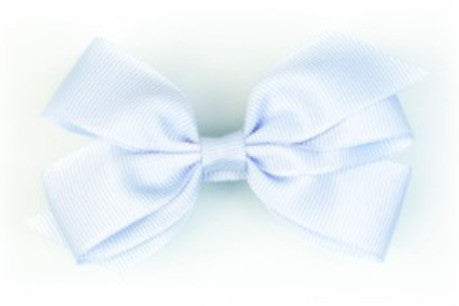 Pastel Blue Medium Bow Hair Clip for Women & Girls - Elegant Hair Accessory for Weddings, Parties & Everyday Wear