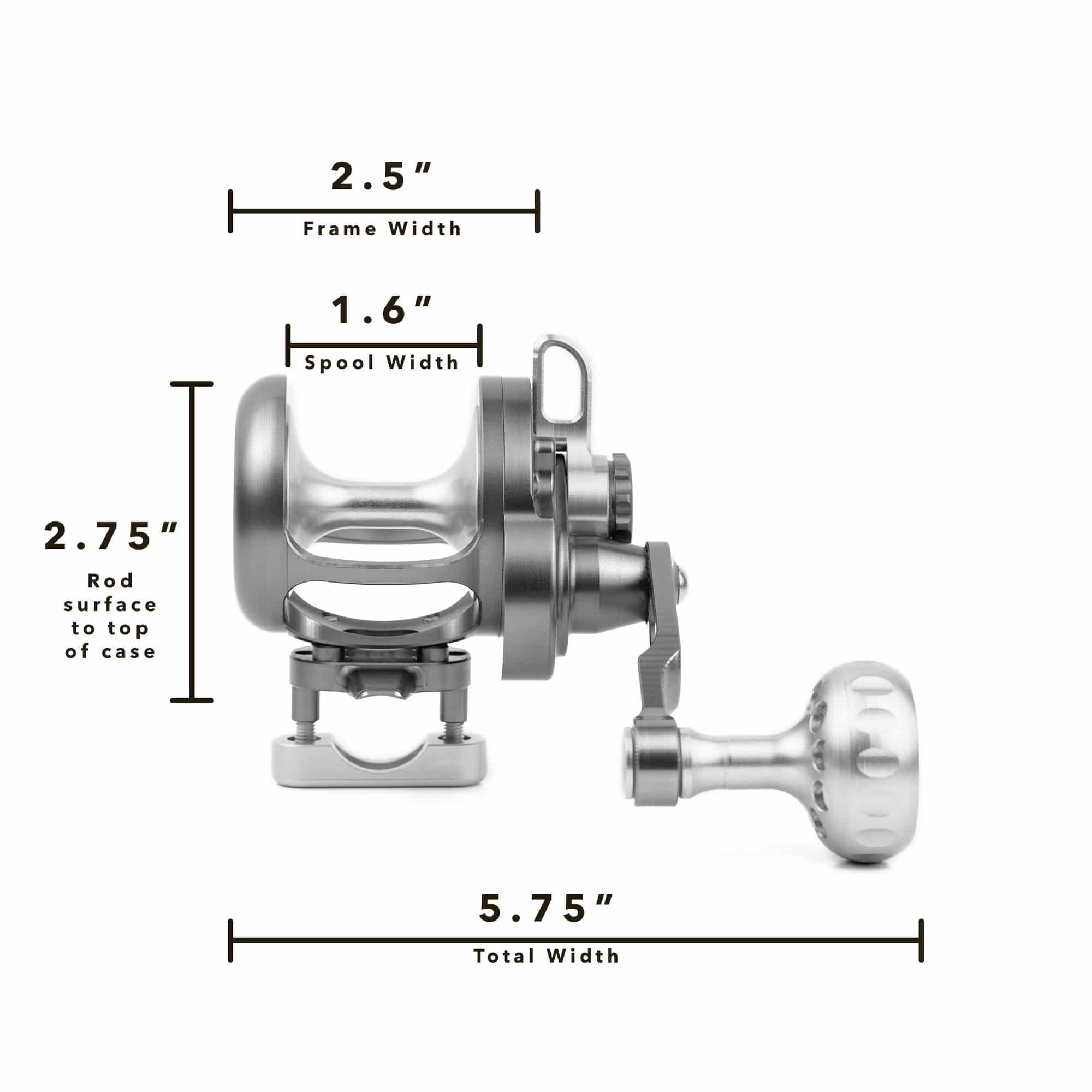 Seigler SG Lever Drag Fishing Reels - Saltwater & Freshwater Fishing Gear for Offshore, Inshore, and Big Game Anglers