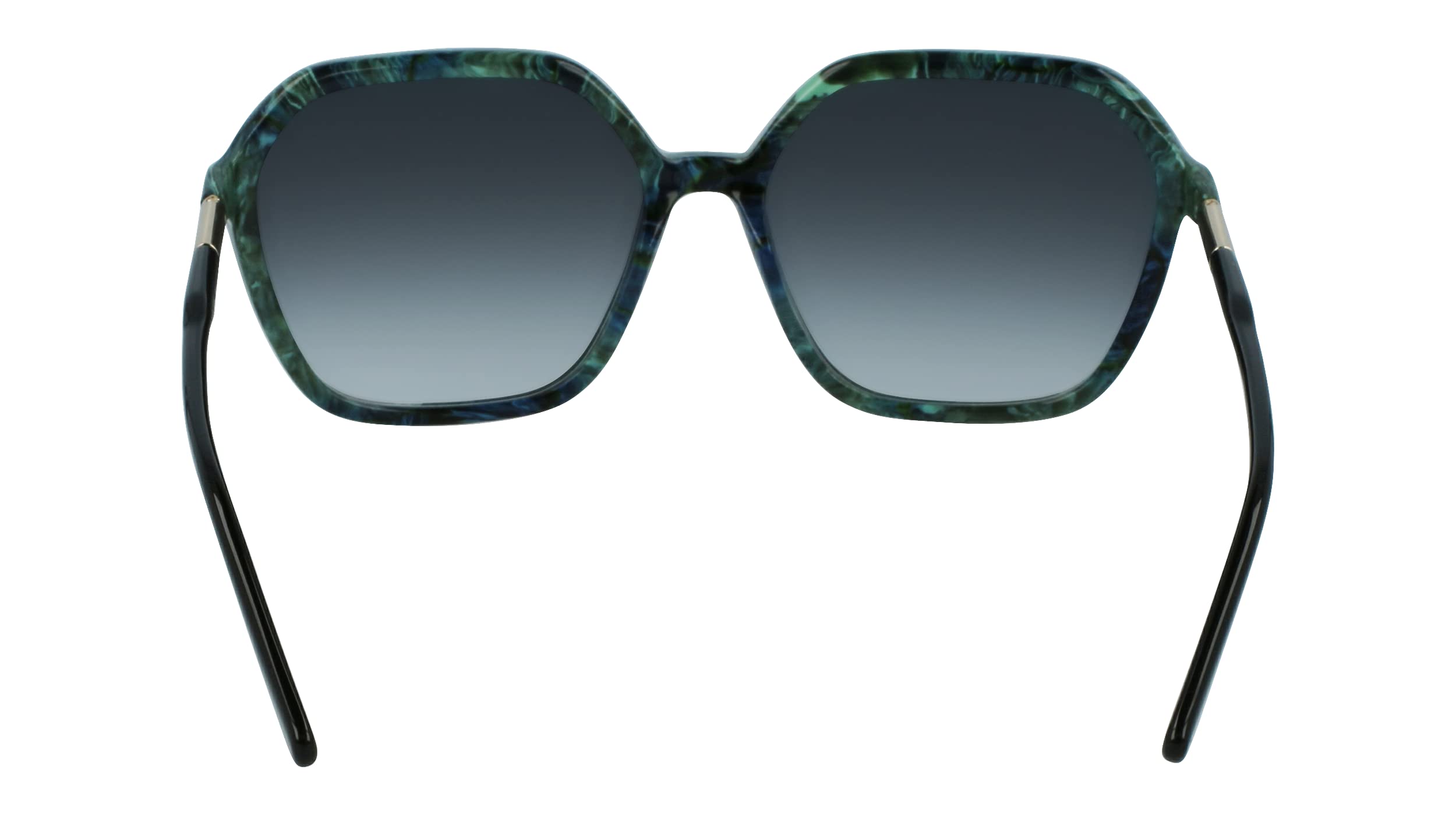 Lacoste Women's L962s Square Sunglasses - UV Protection, Polarized, Fashionable & Lightweight for Outdoor Activities, Driving, and Beach Wear