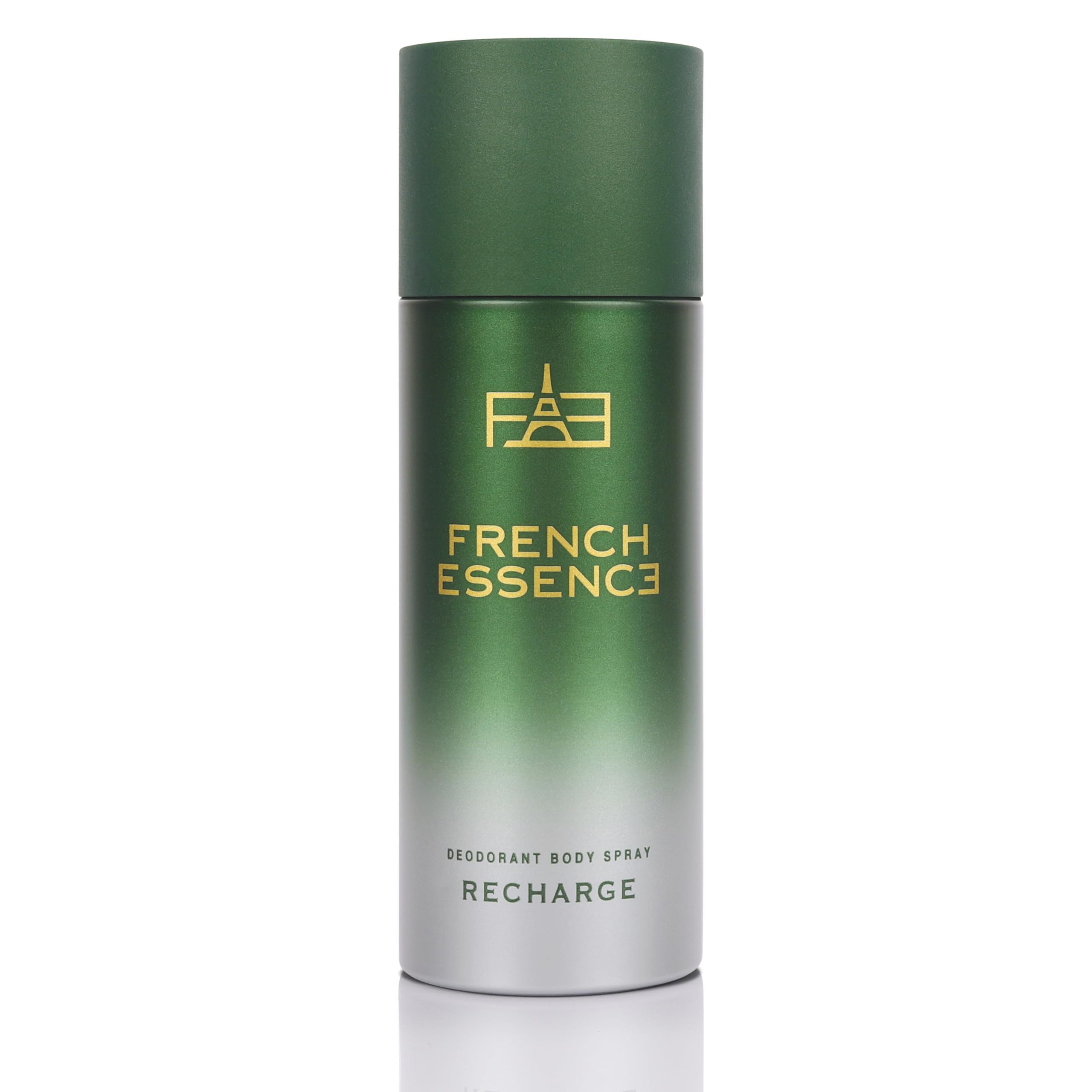 French Essence Long-Lasting Men's Deodorant Spray - 150ml | Fresh Scent Body Spray for Men | All-Day Protection & Fragrance | Ideal for Gym, Work & Daily Use
