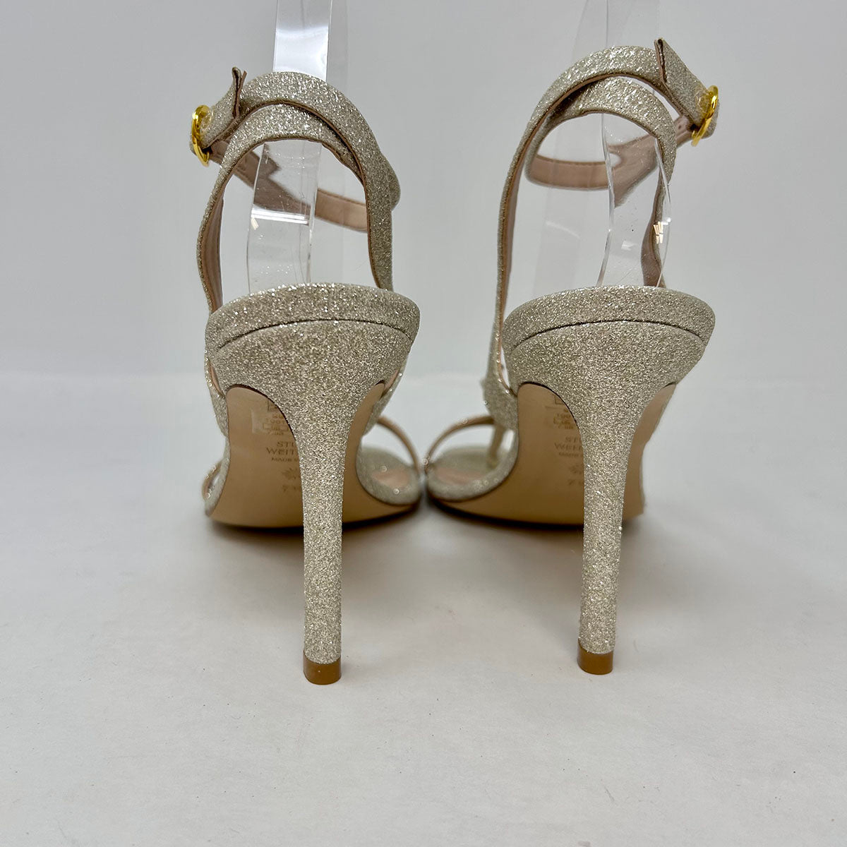 Stuart Weitzman Women's Comfortable Summer Sandals - Stylish Casual & Dressy Strappy Heels for Beach, Wedding, and Party Wear
