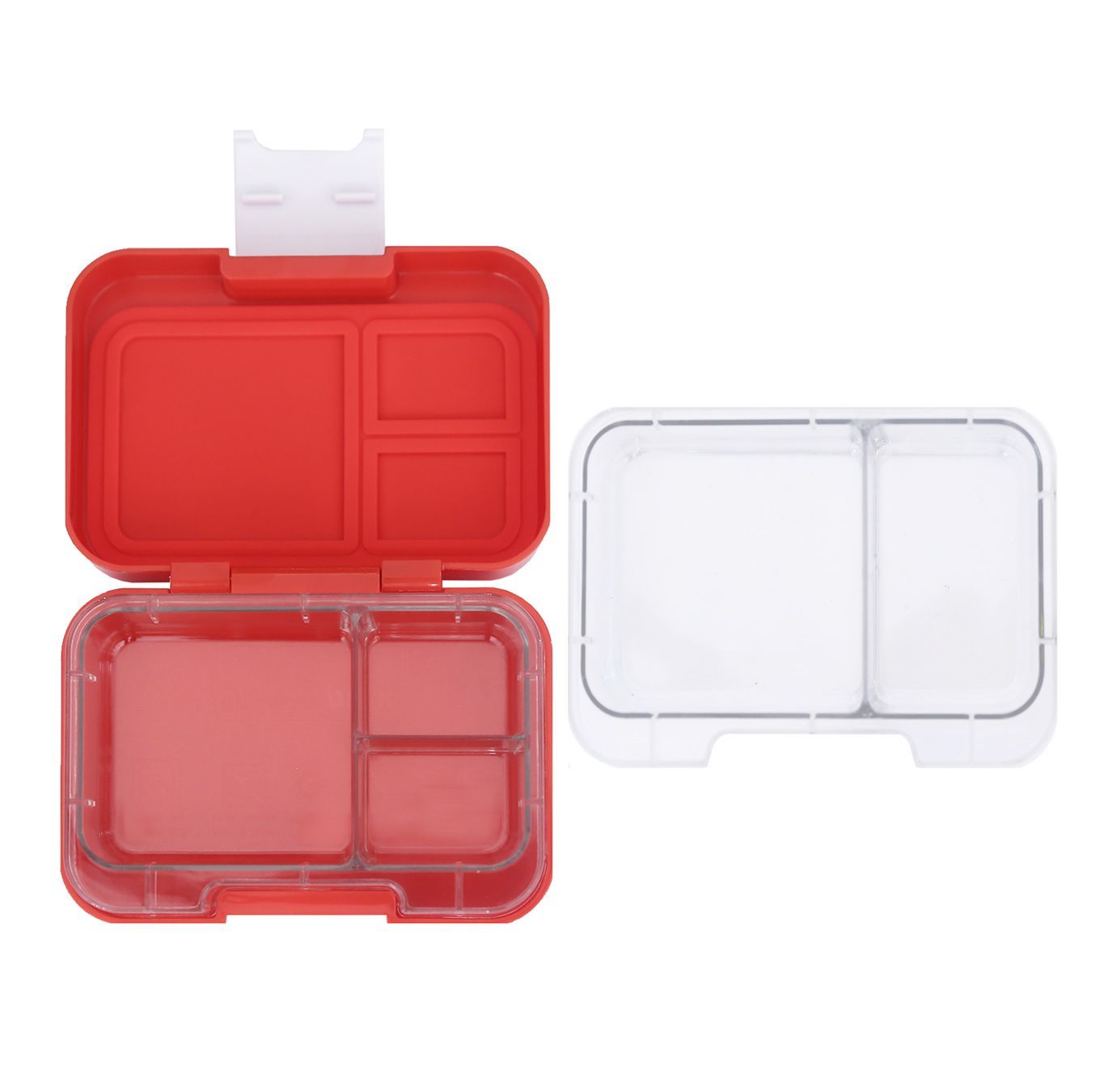 Munchbox Munchi Snack Size Cherry Red - Perfect for School Lunches, Office Snacks & On-the-Go Treats