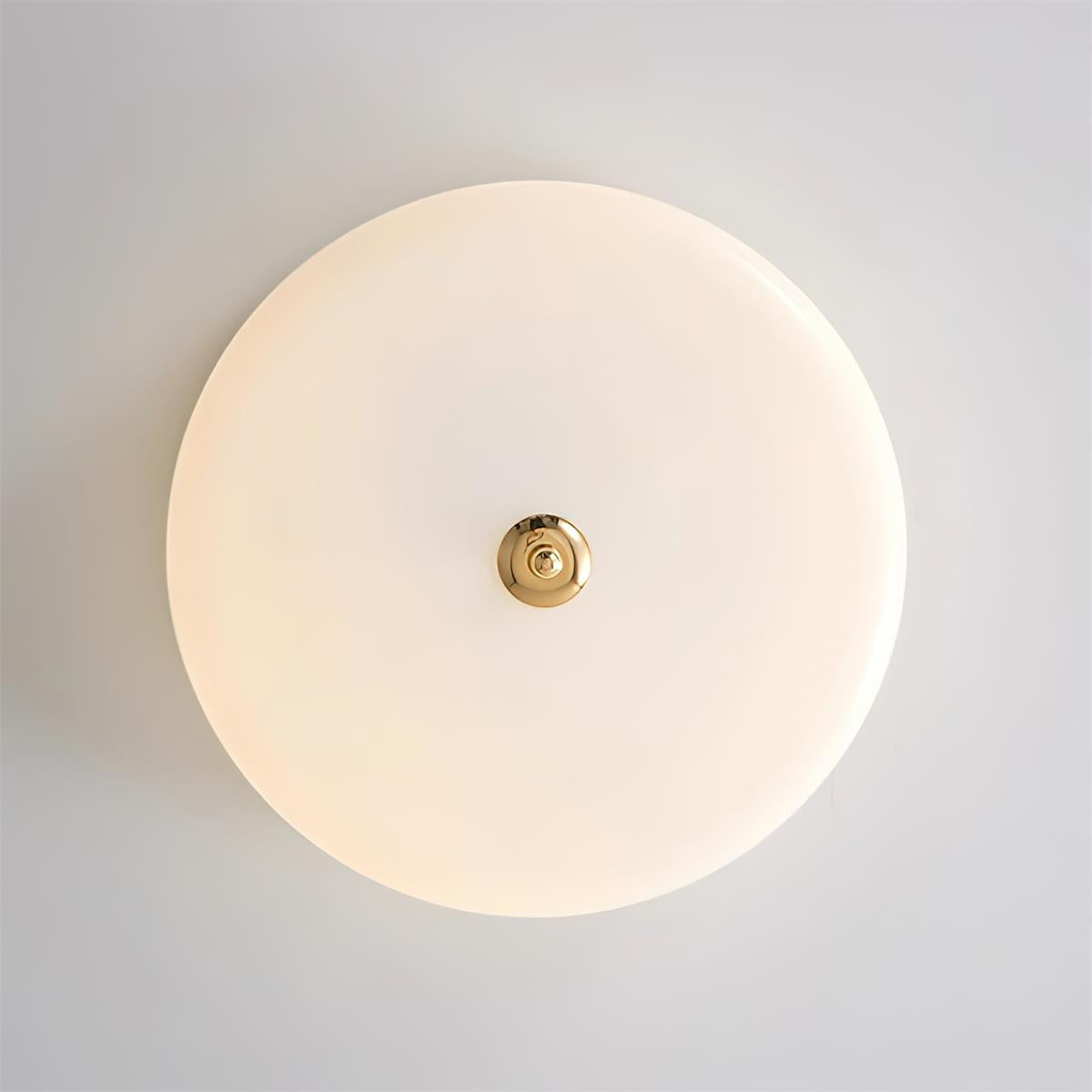 Modern Rowen Ceiling Light Fixture - Elegant LED Flush Mount Lighting for Bedroom, Living Room & Kitchen - Energy Saving Indoor Home Decor (Warm White)