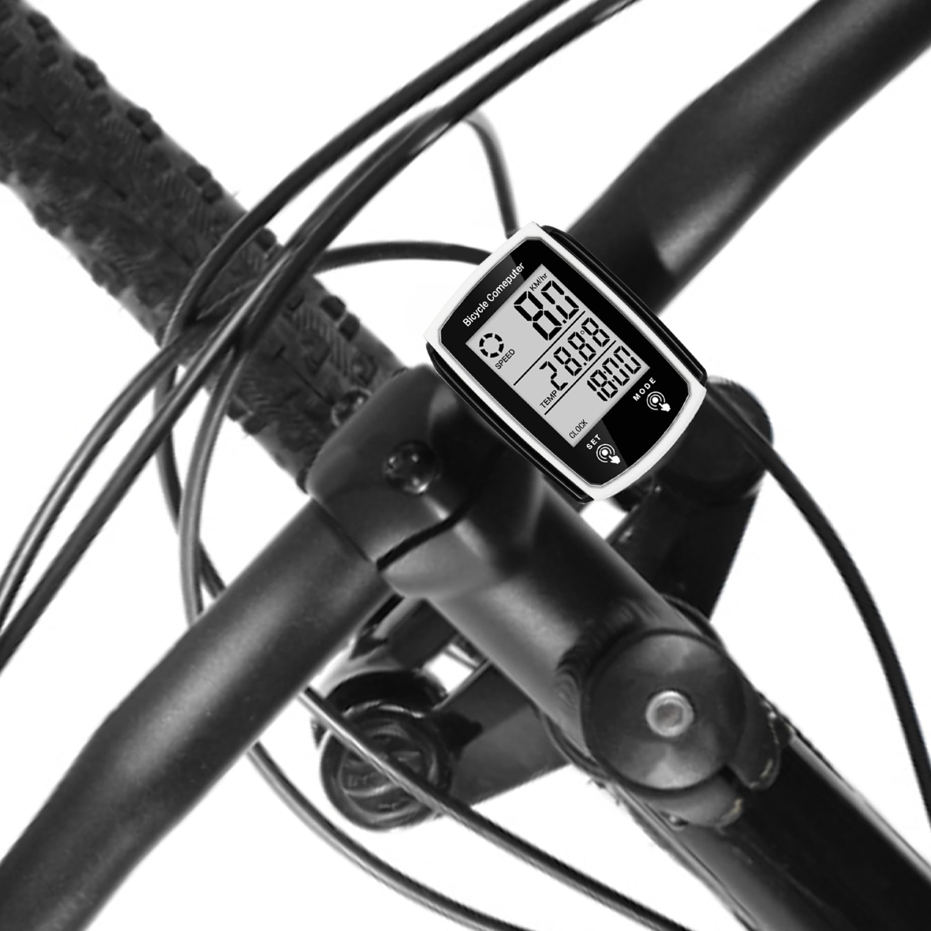 **Waterproof Wireless Bike Speedometer with LCD Backlight & GPS - Accurate Cycle Computer for Road Bikes & MTB - Perfect for Cycling, Commuting & Outdoor Adventures**