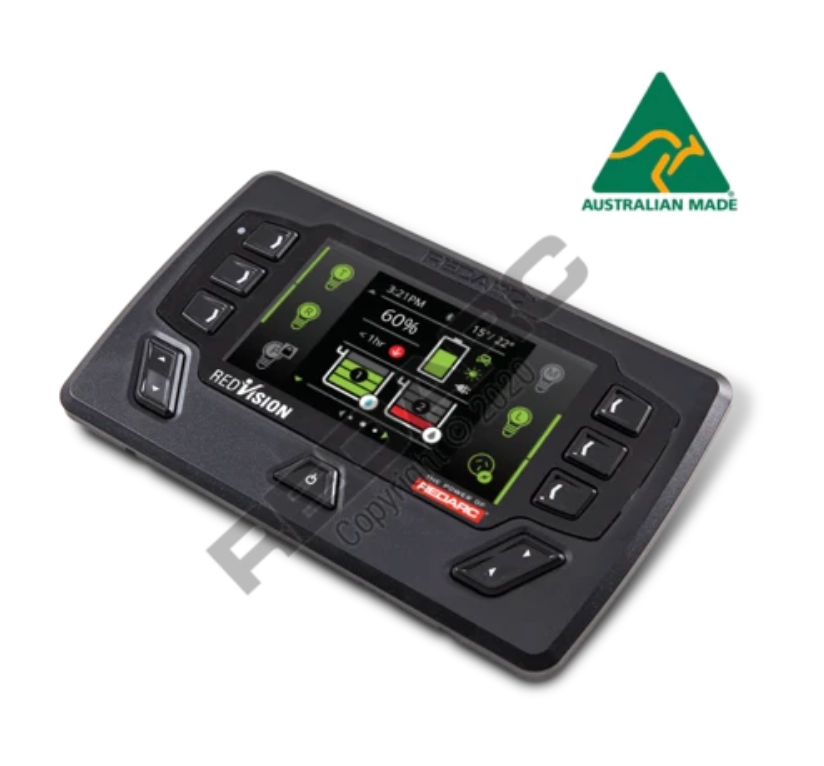 REDARC TVMS Prime RedVision System - Advanced 4x4 Vehicle Monitoring & Management System for Off-Road Adventures & Camping Trips