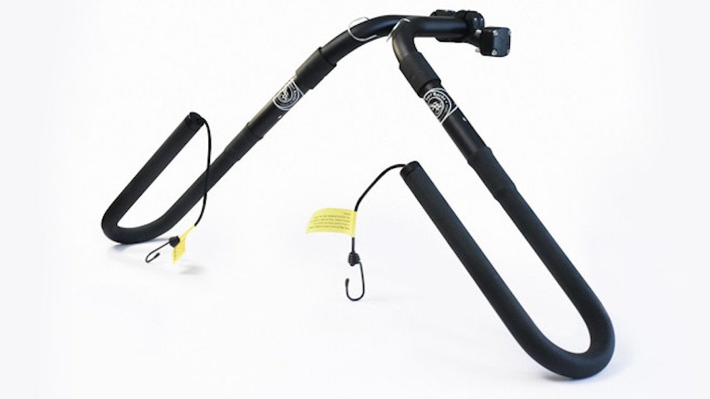 Carver Surfboard Bike Rack for Shortboards - Secure Surfboard Transport for Cycling to the Beach | Perfect for Beach Cruisers & Surf Adventures