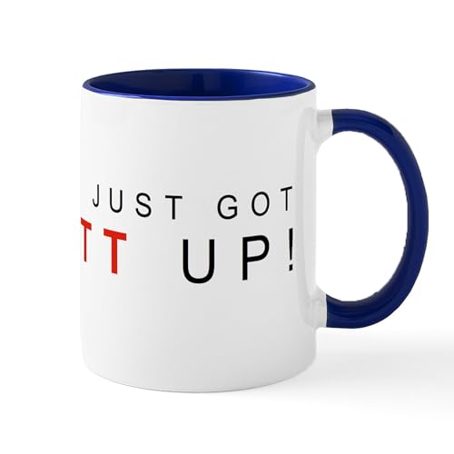White/Navy Inside - Litt UP Mugs